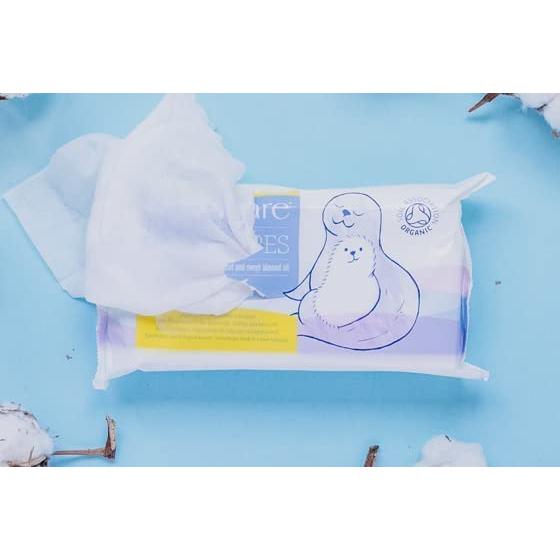 Toallitas Húmedas Orgánicas Natracare 50 ct - Paquete de 6