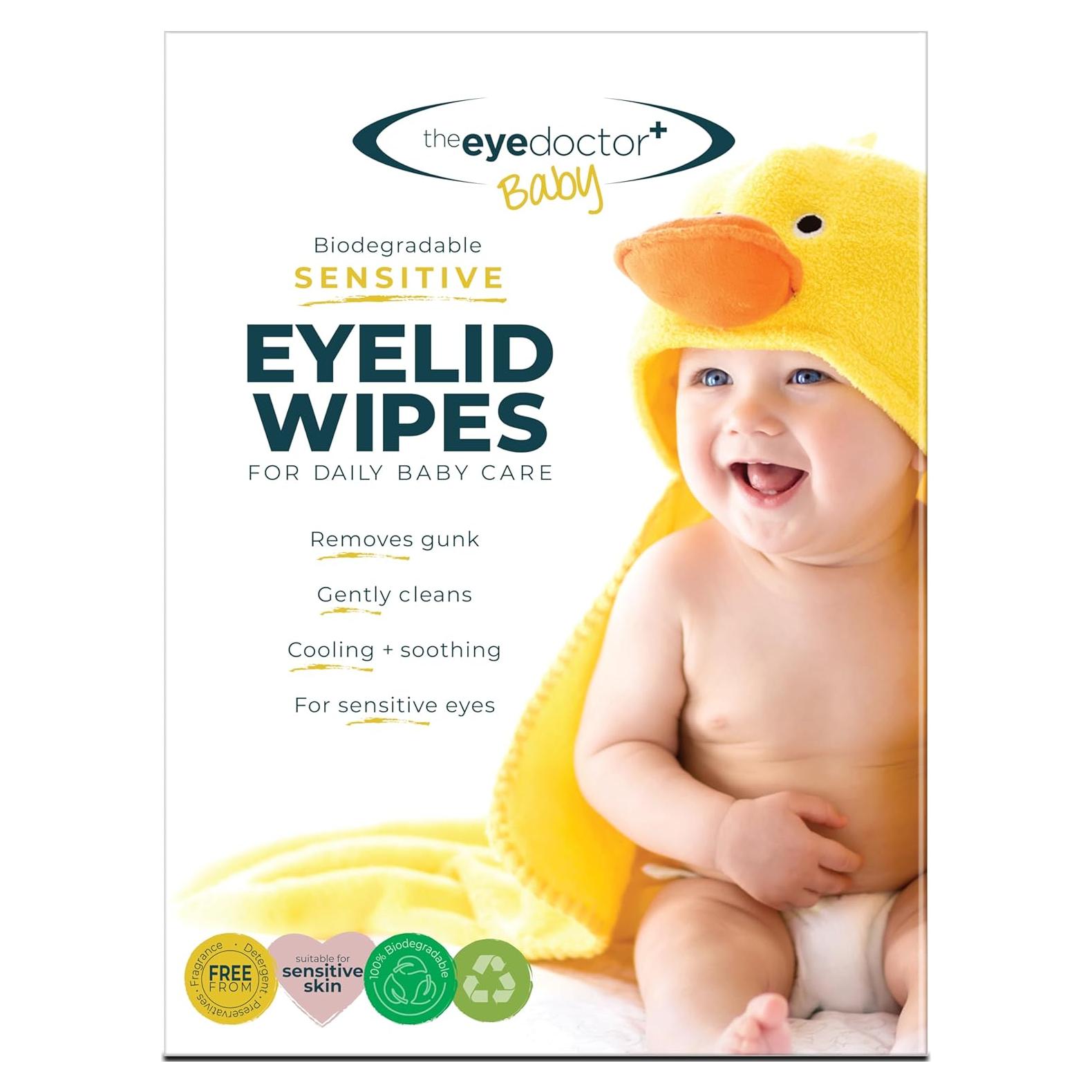 Toallitas Oculares Estériles The Eye Doctor 40 Unidades Bebés