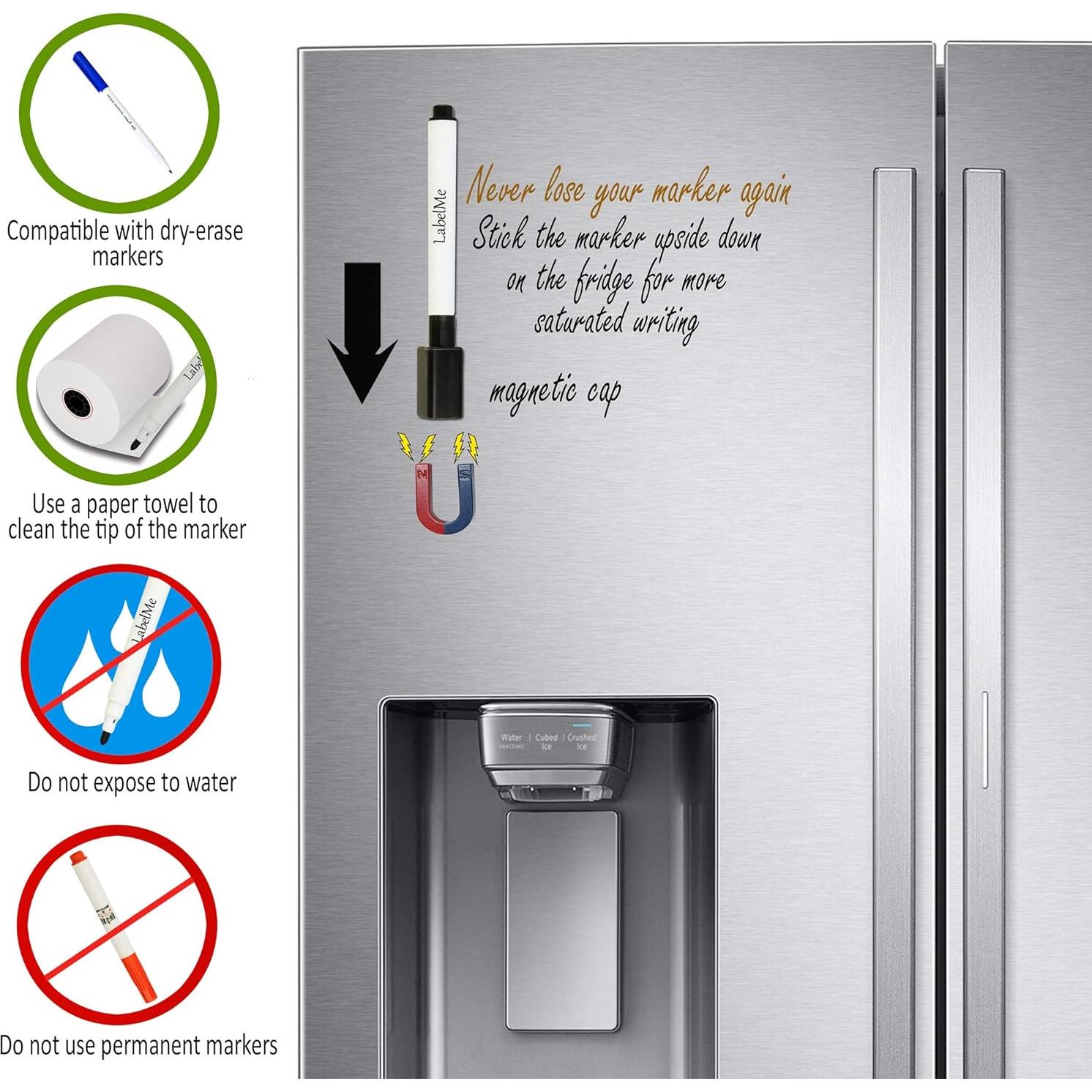 Etiquetas de Silicona Reutilizables para Botellas - Panda Multicolor