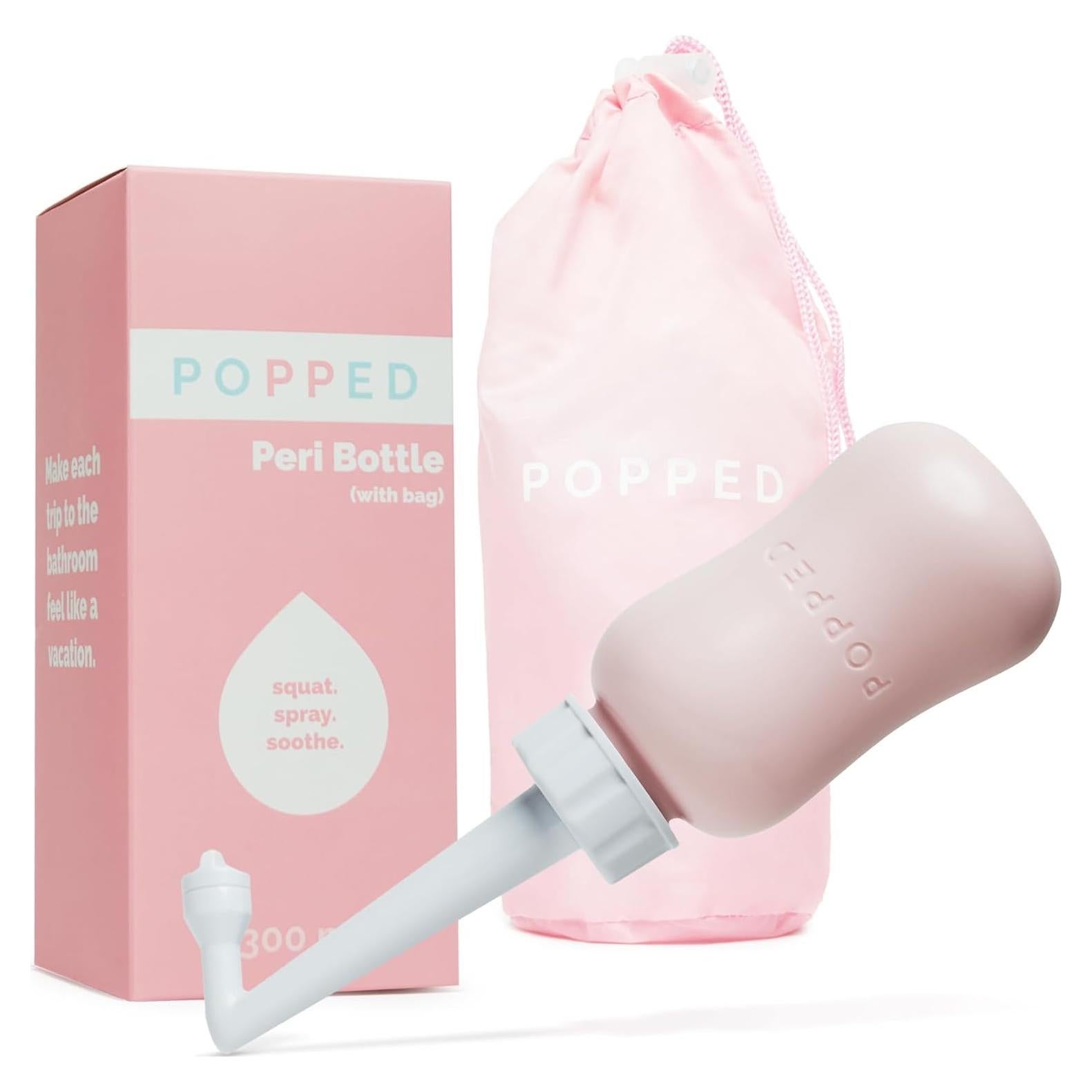 Botella Peri Popped 295 ml para Cuidado Postparto Rosa