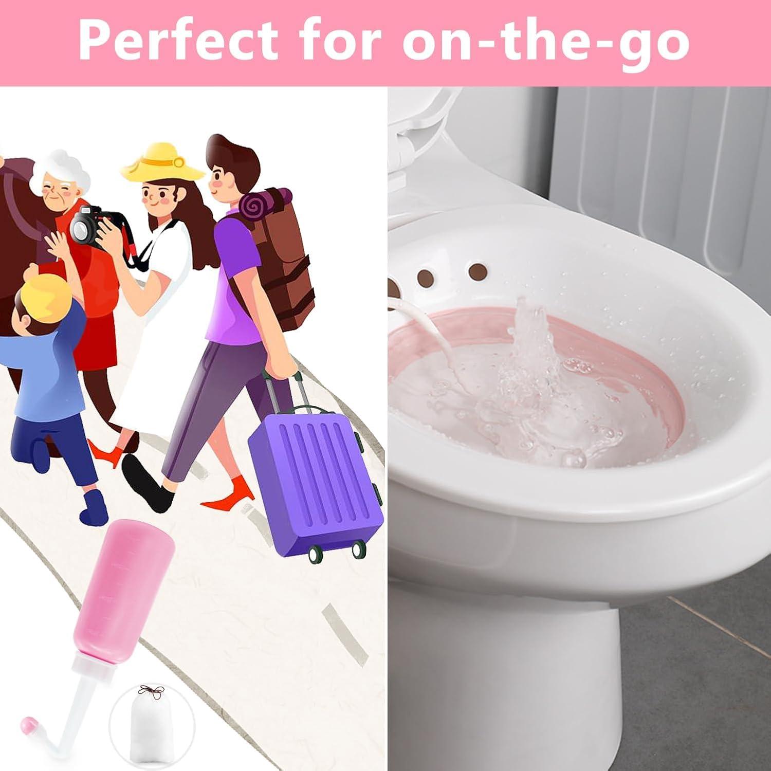 Botella Peri Premium Showvigor 350ml para Cuidado Postparto