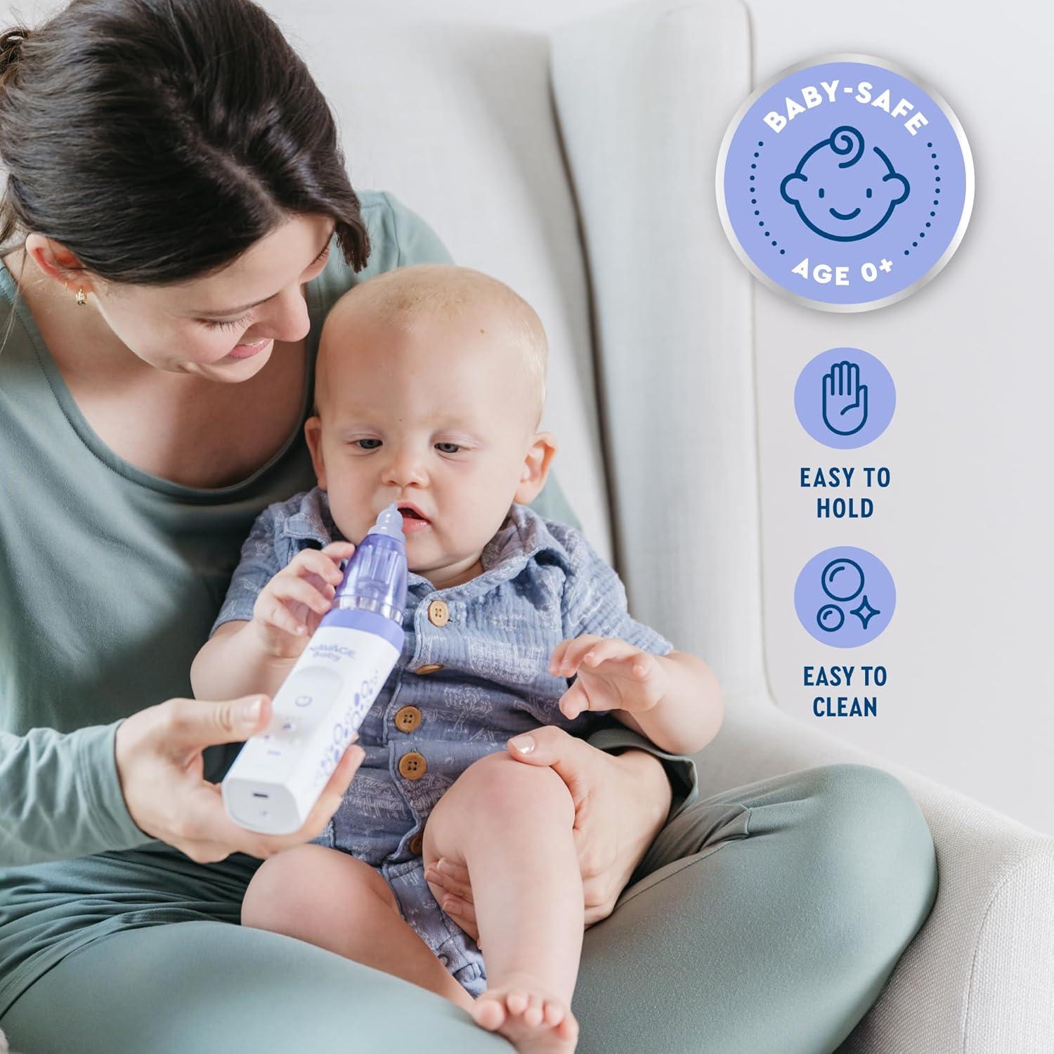 Aspirador Nasal Eléctrico Navage Baby - Suave y Seguro para Bebés