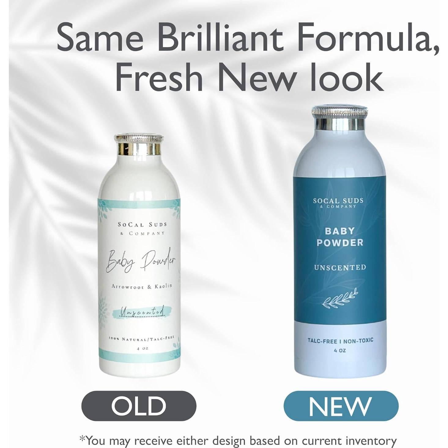 Polvo para Bebés Natural SoCal Suds 113.4g Sin Talco 2-Pack