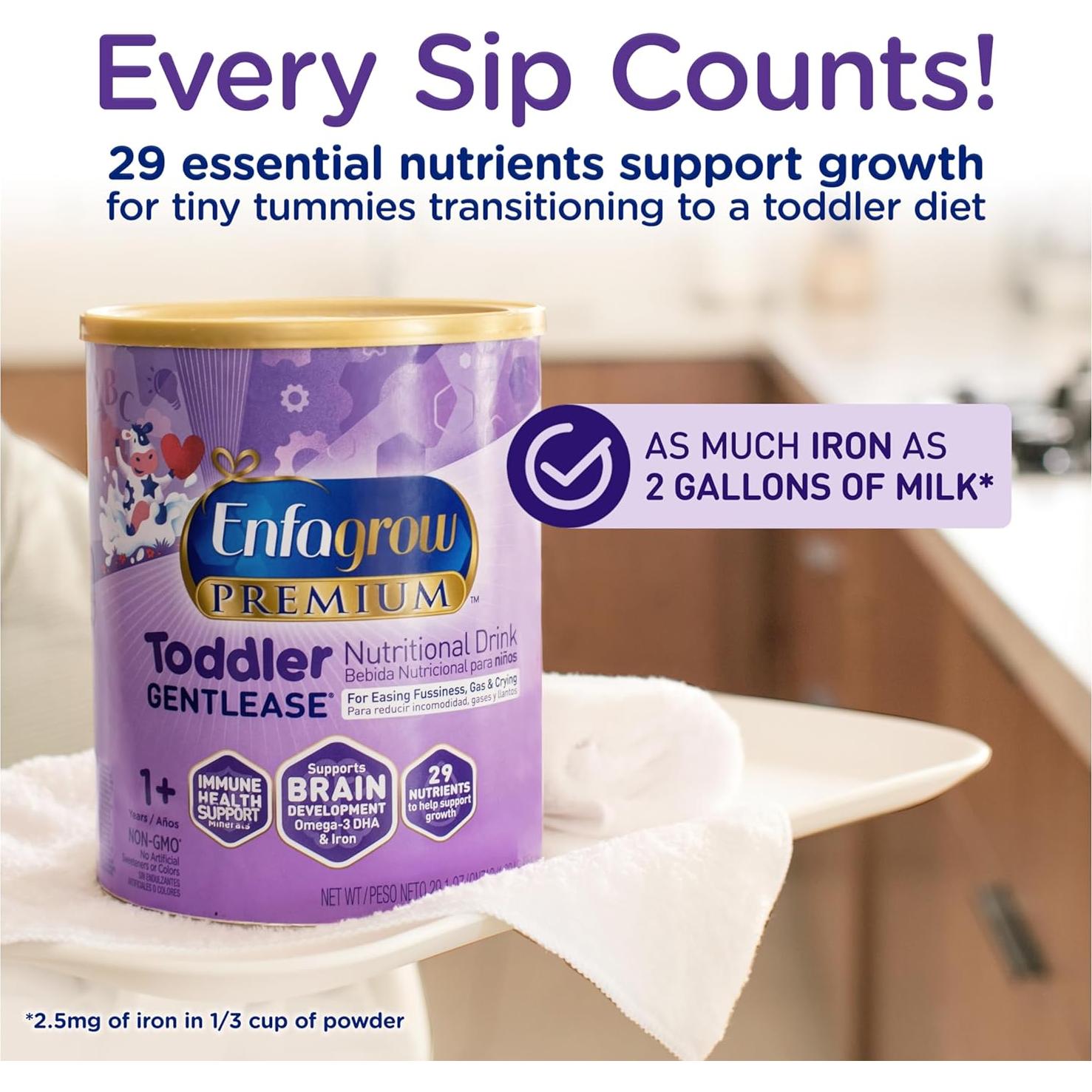 Enfagrow Gentlease Bebida Nutricional 825 g para Niños