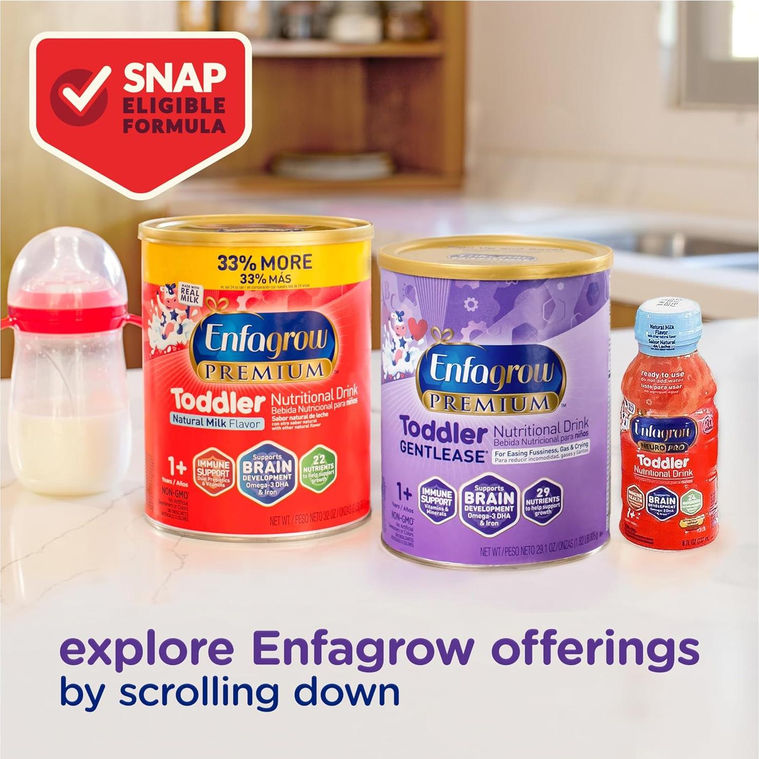 Enfagrow Gentlease Bebida Nutricional 825 g para Niños