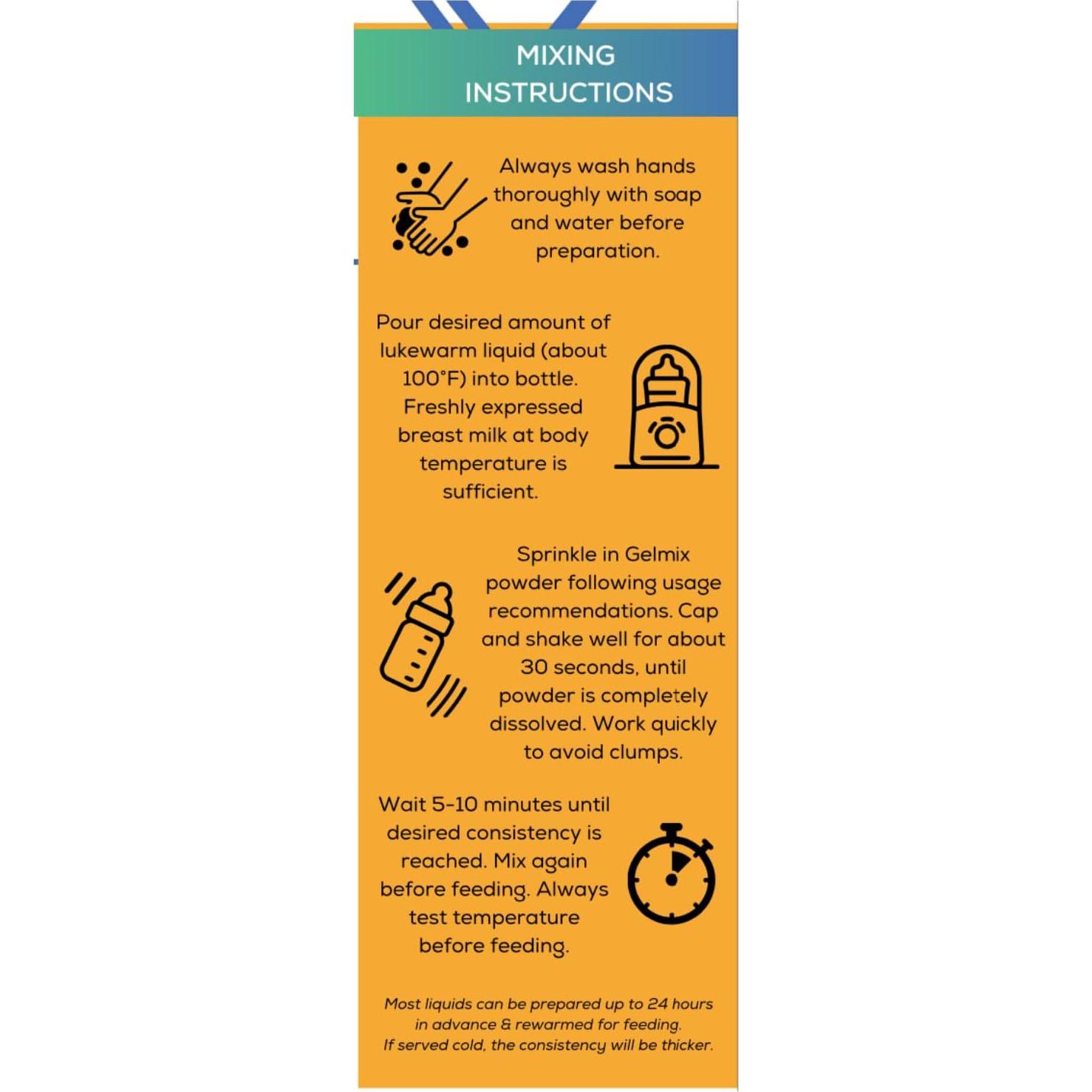 Gelmix Espesorizante Infantil 125 g - Leche Materna y Fómula