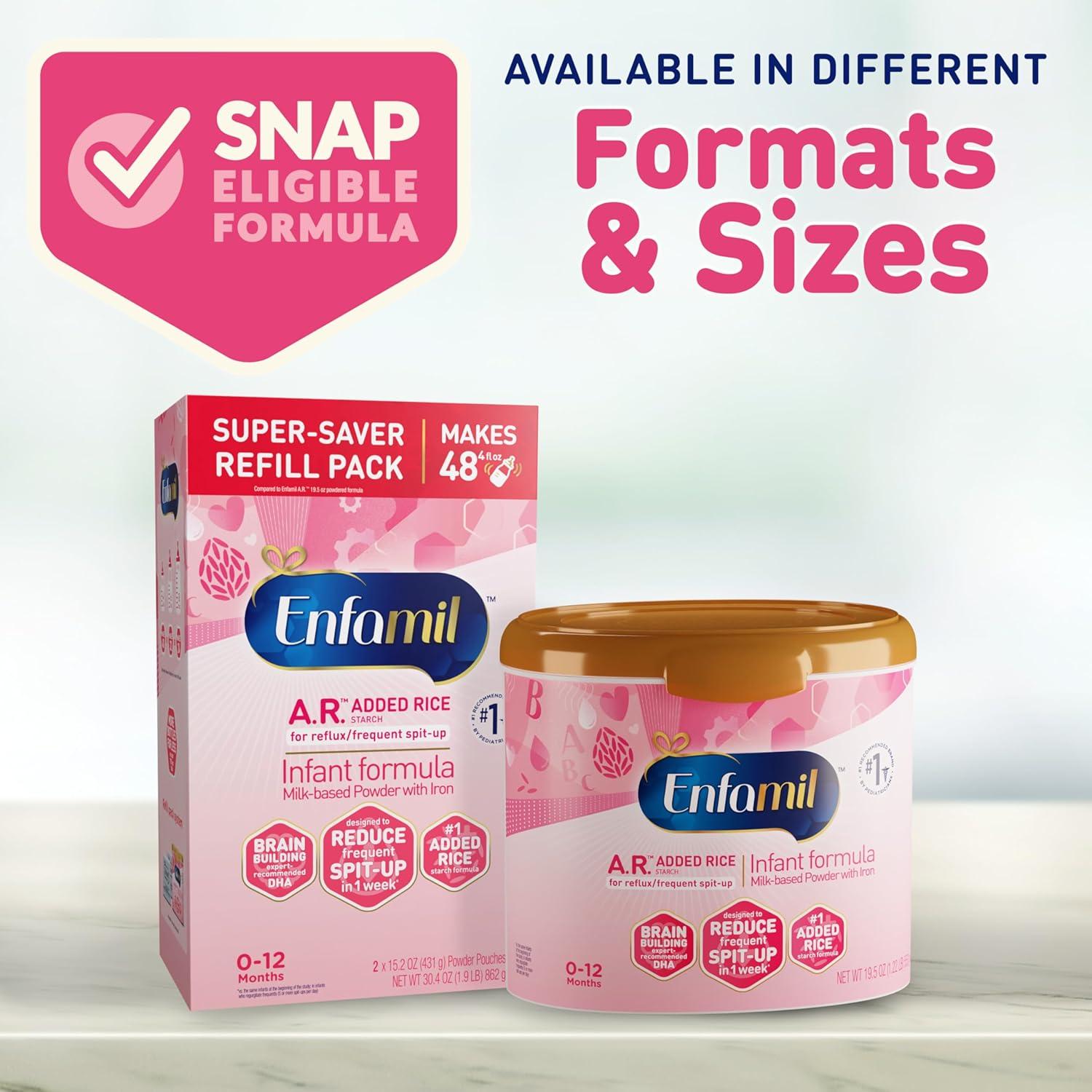Fórmula para Bebés Enfamil A.R. 553.5 g - Reduce Reflujo
