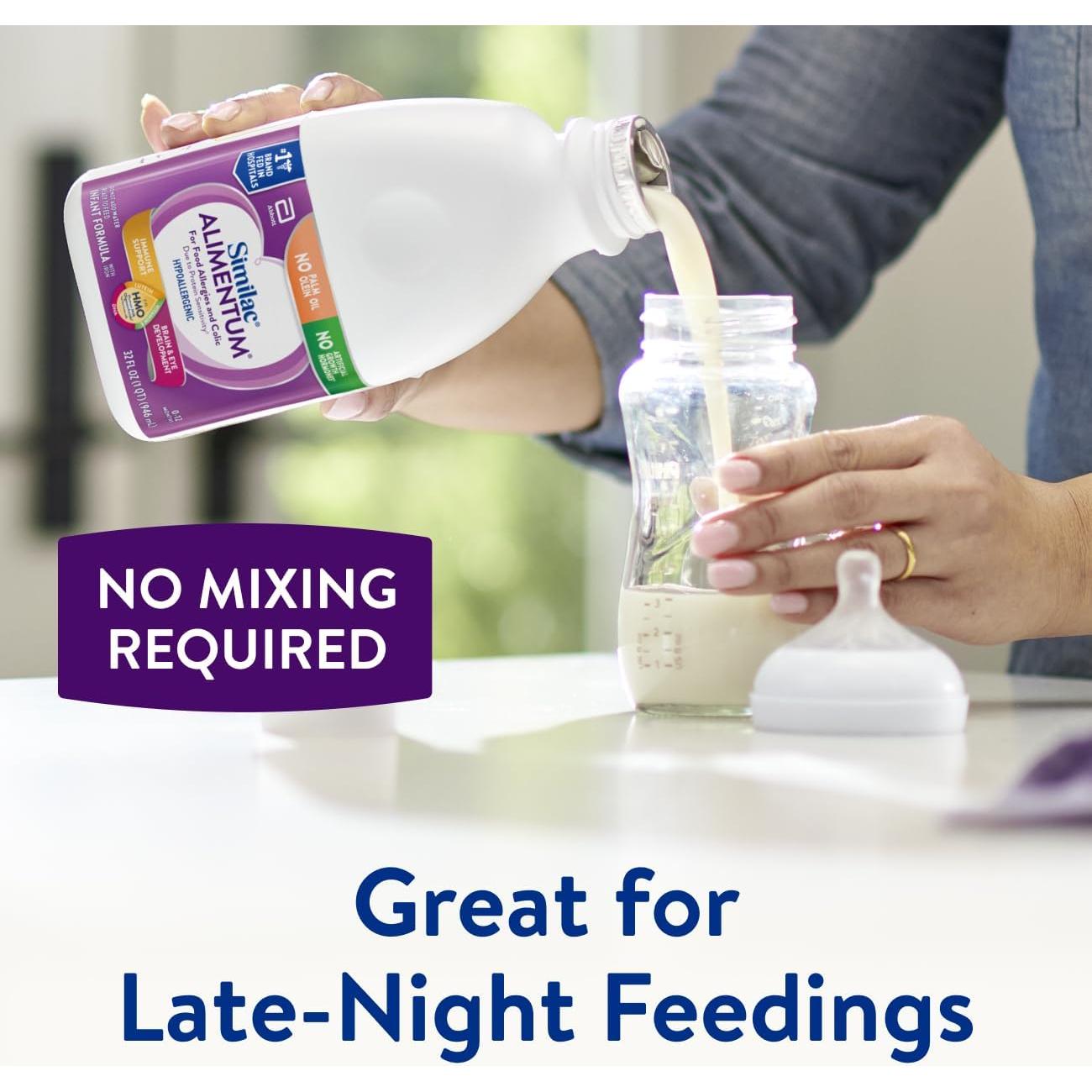 Similac Alimentum Fórmula Infantil Hipoalergénica 32 oz x6