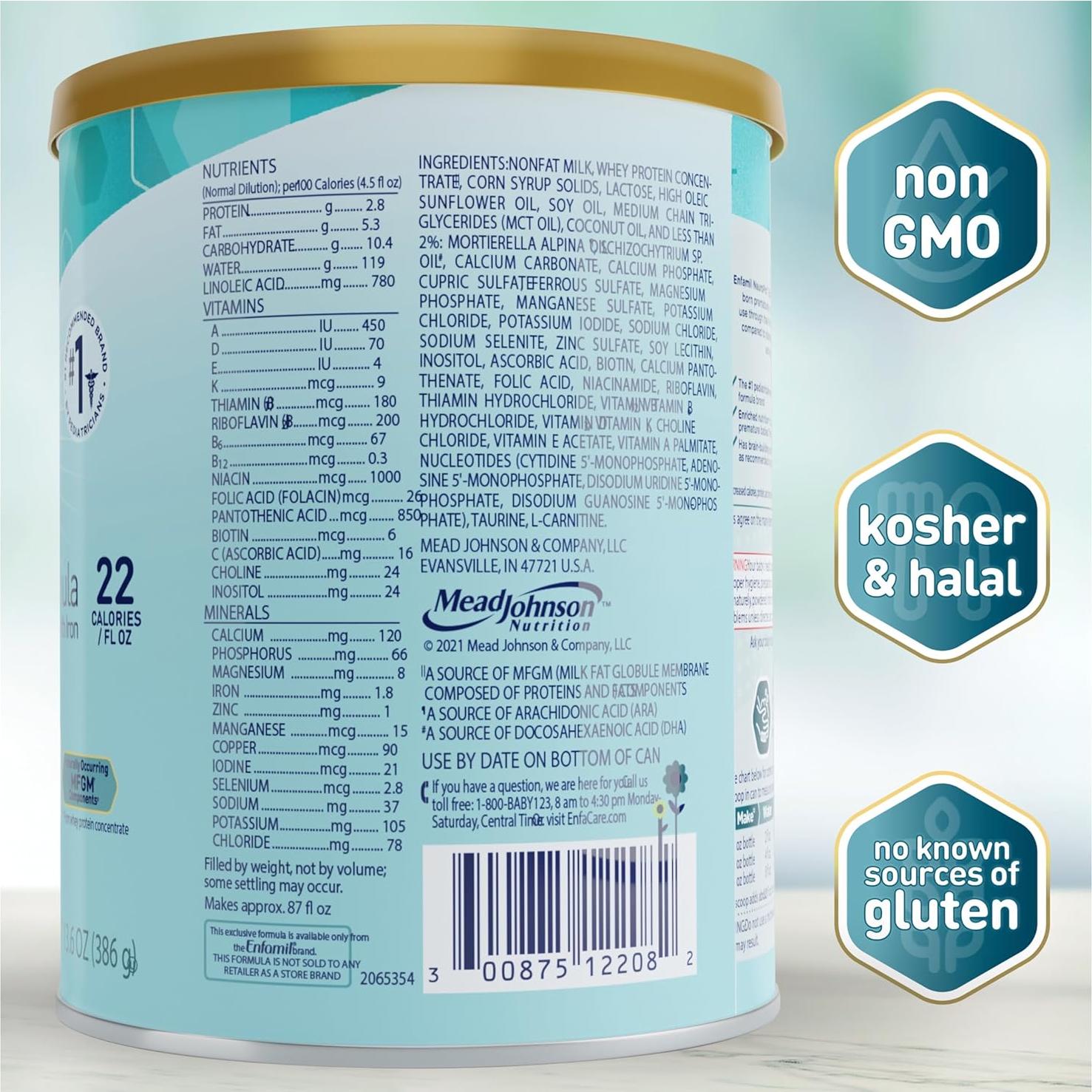 Fórmula Infantil Enfamil NeuroPro EnfaCare 385g Prematuros