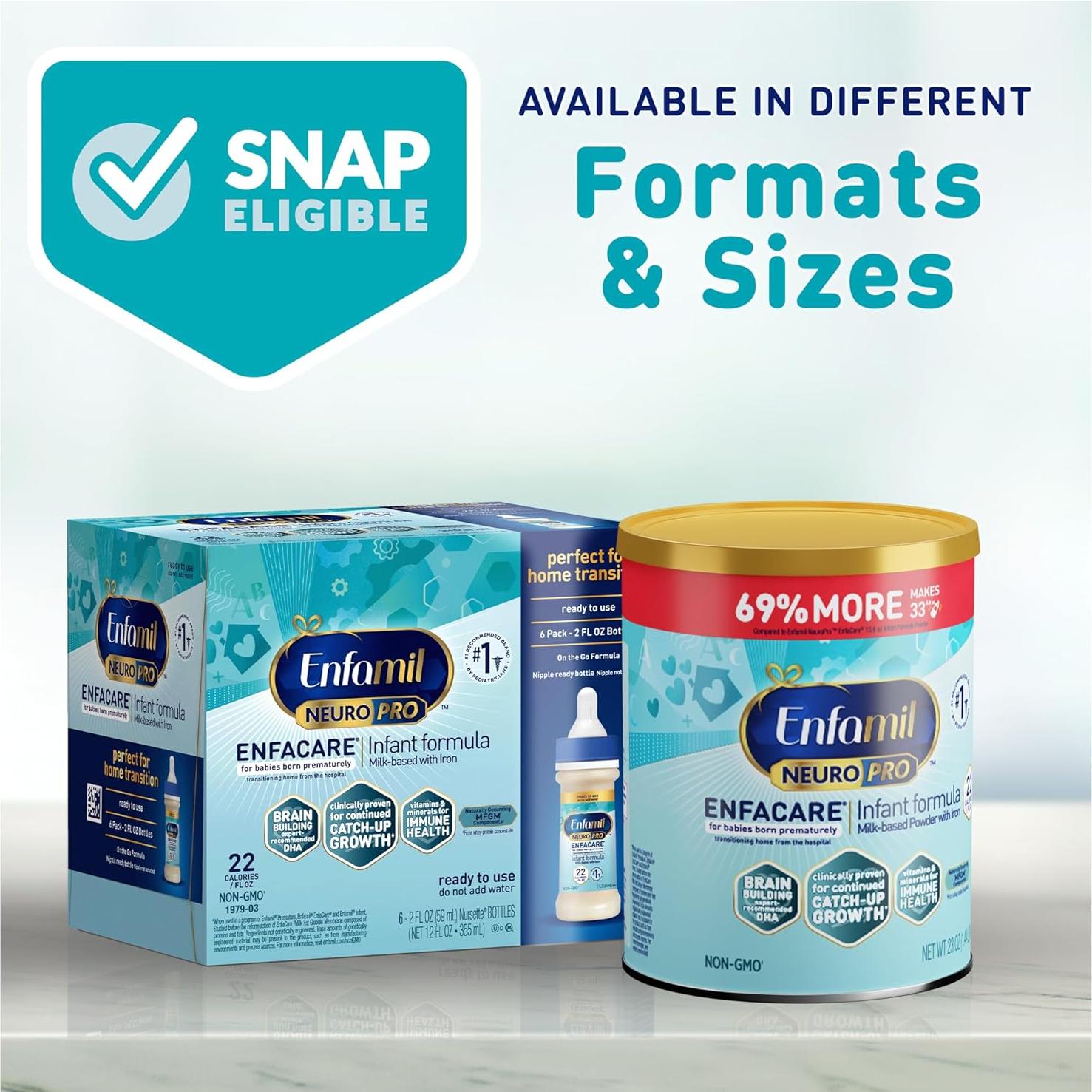 Fórmula Infantil Enfamil NeuroPro EnfaCare 385g Prematuros