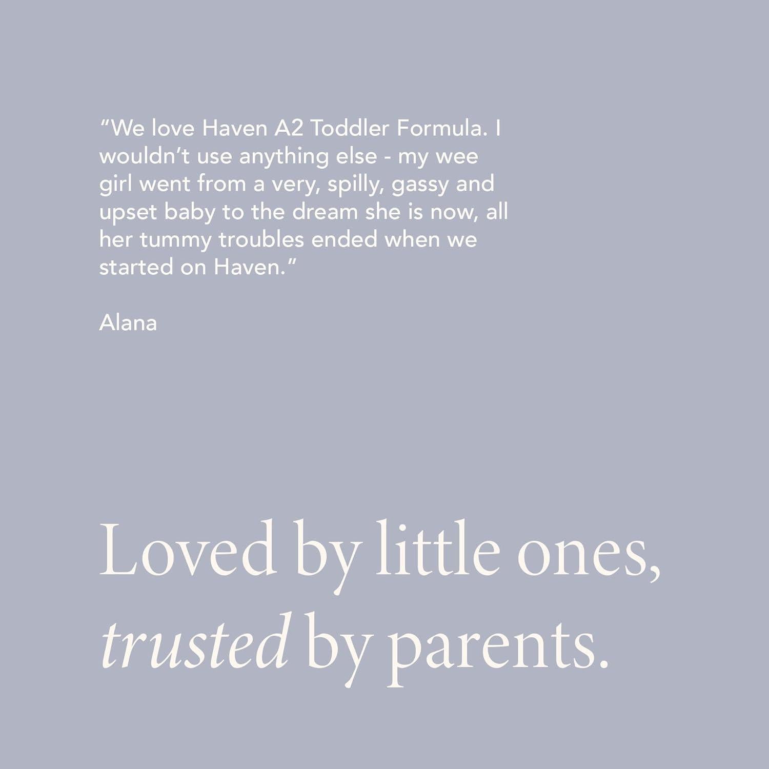 Fórmula para Niños Haven A2 de Leche de Vaca 400g - Probioticos