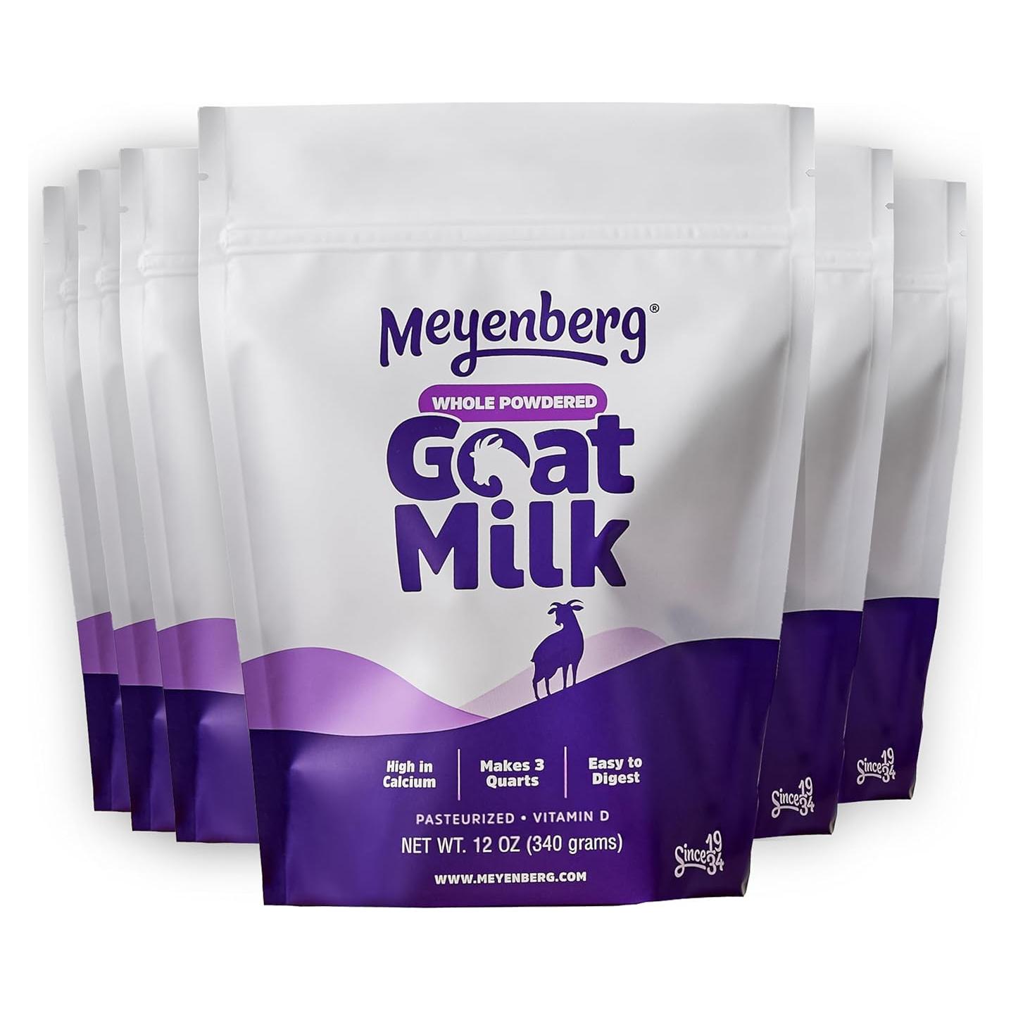 Leche de Cabra en Polvo Entera Meyenberg 340g - Paquete de 6