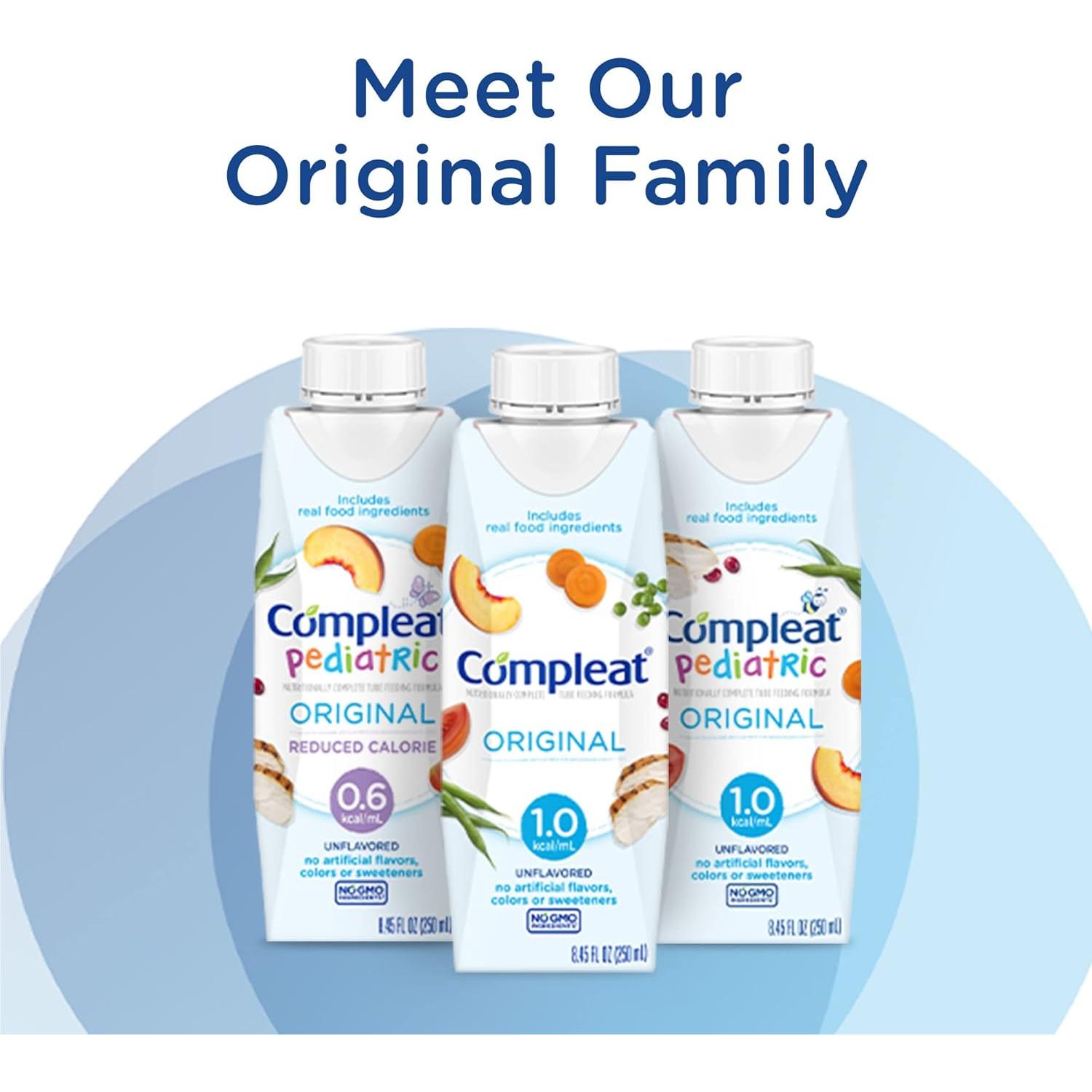 Fórmula de Alimentación por Sonda Compleat Nestlé 1.0mL 24 Unidades