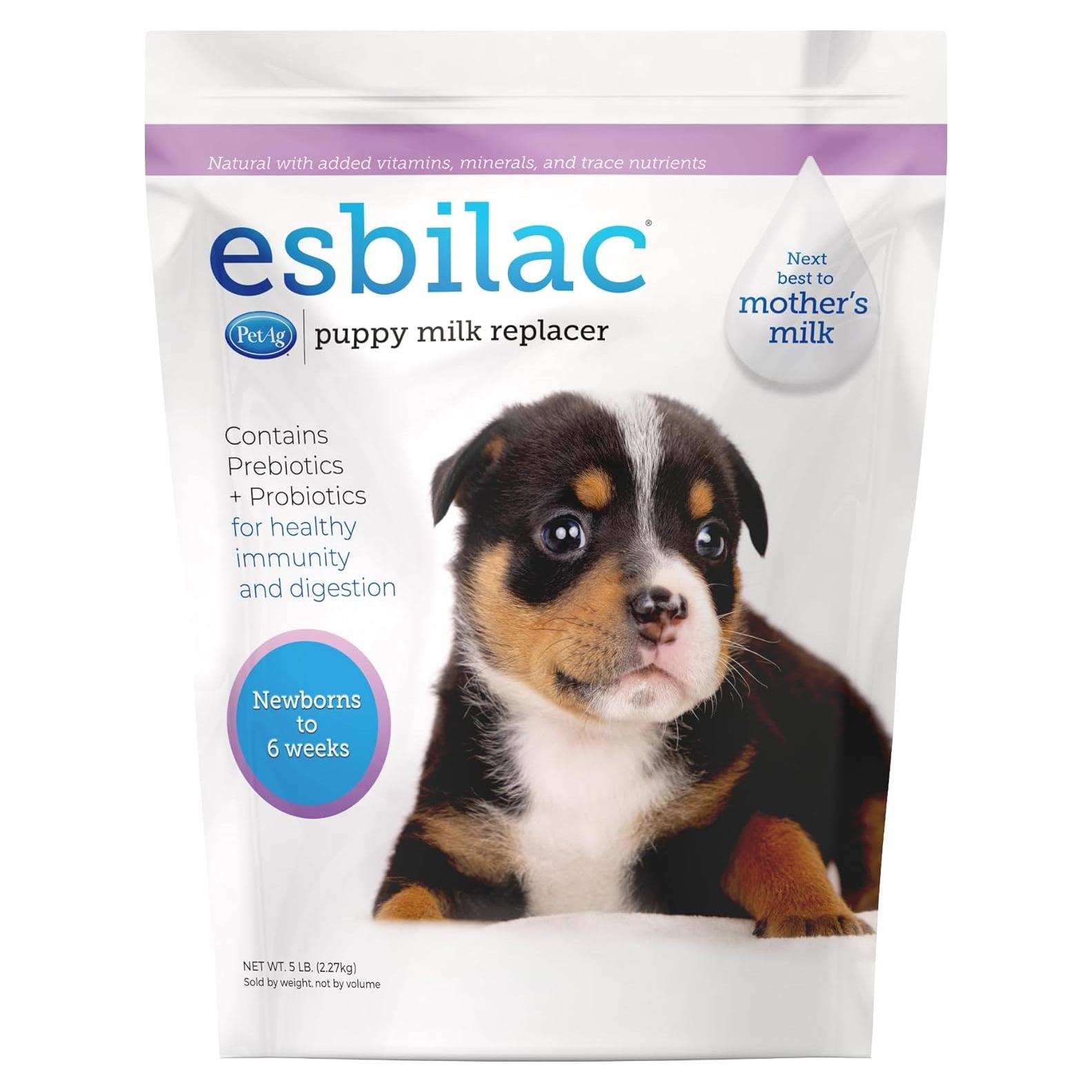 Leche Sustituta en Polvo para Cachorros PetAg Esbilac 2.27 kg