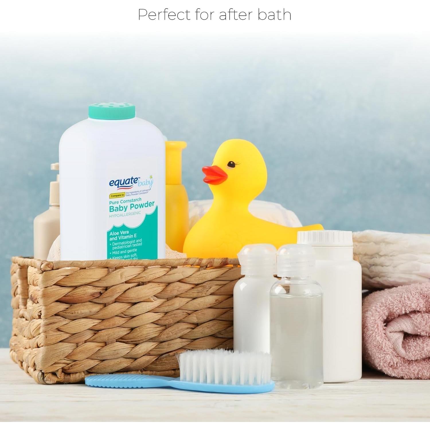 Polvo para Bebés Hipoalergénico Equate Almidón de Maíz 2x623g