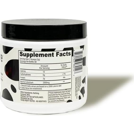 Polvo de Calostro Bovina MOOVE 120g - Soporte Inmunológico Natural
