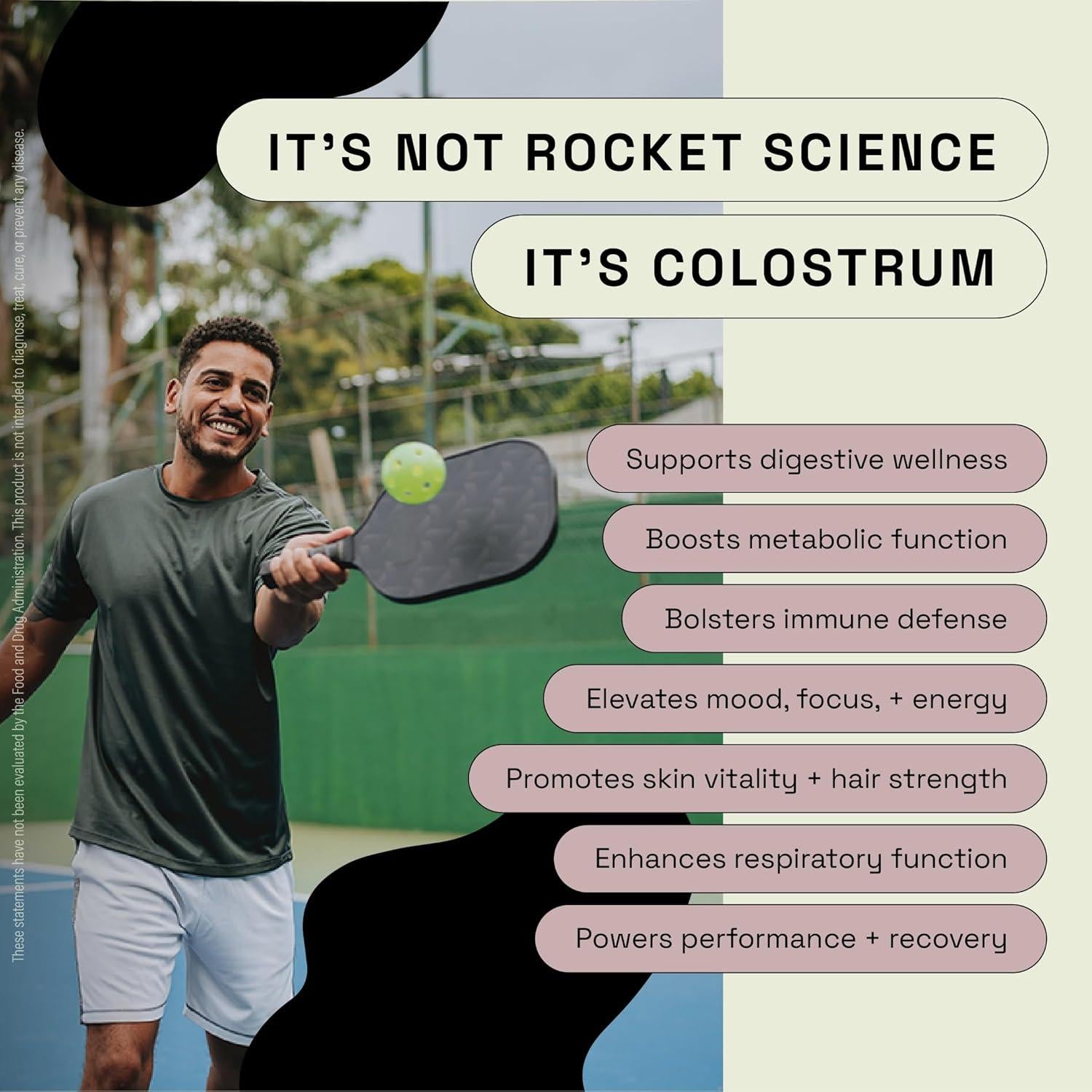 Polvo de Calostro Bovina MOOVE 120g - Soporte Inmunológico Natural