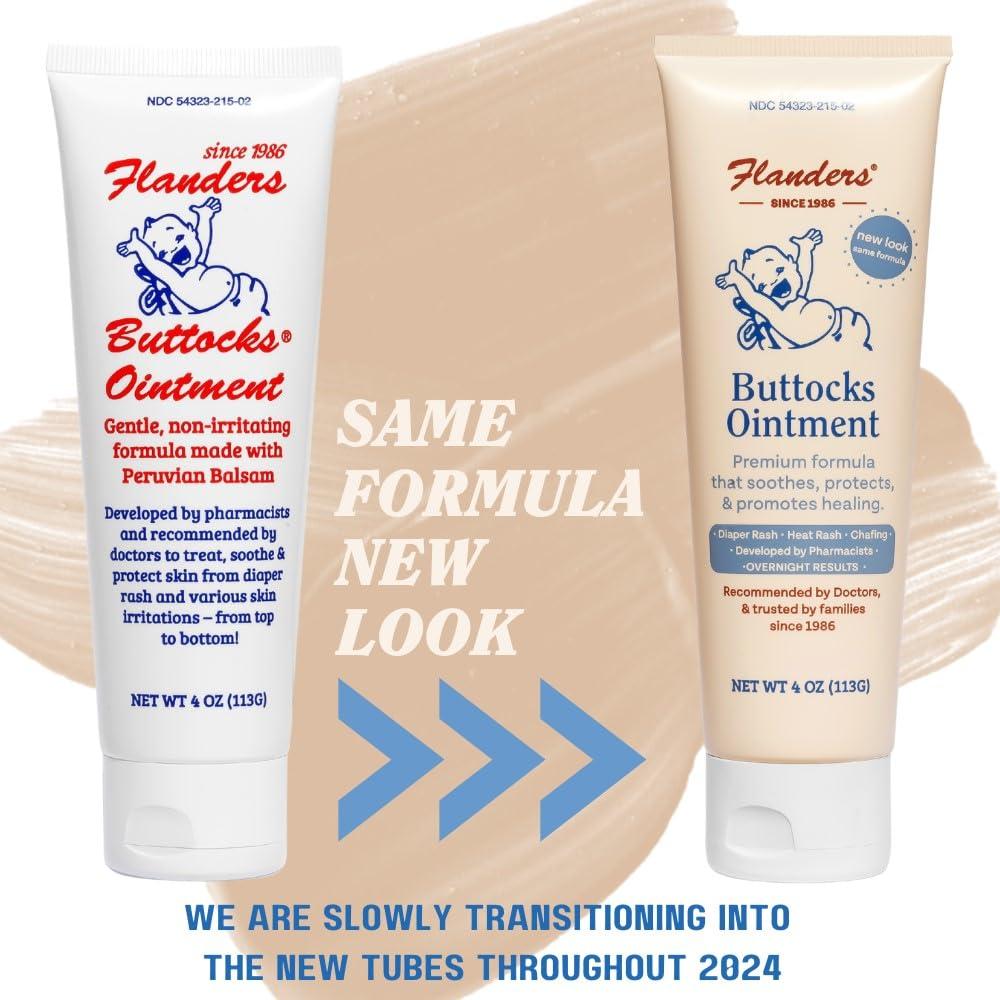 Ungüento para Nalgas Flanders - Crema Irritación Pañal 113g
