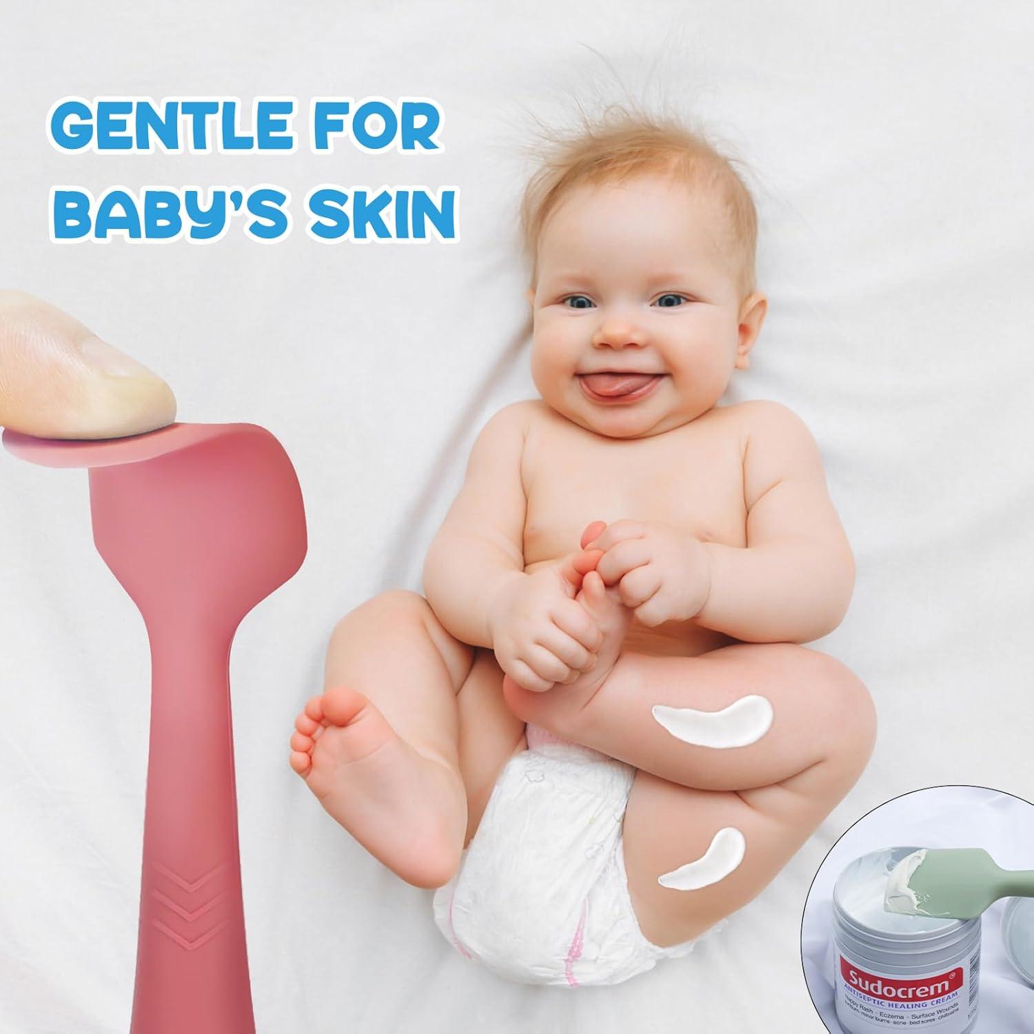 Espátula de Crema para Pañales Seeway - Paquete de 3 Unidades