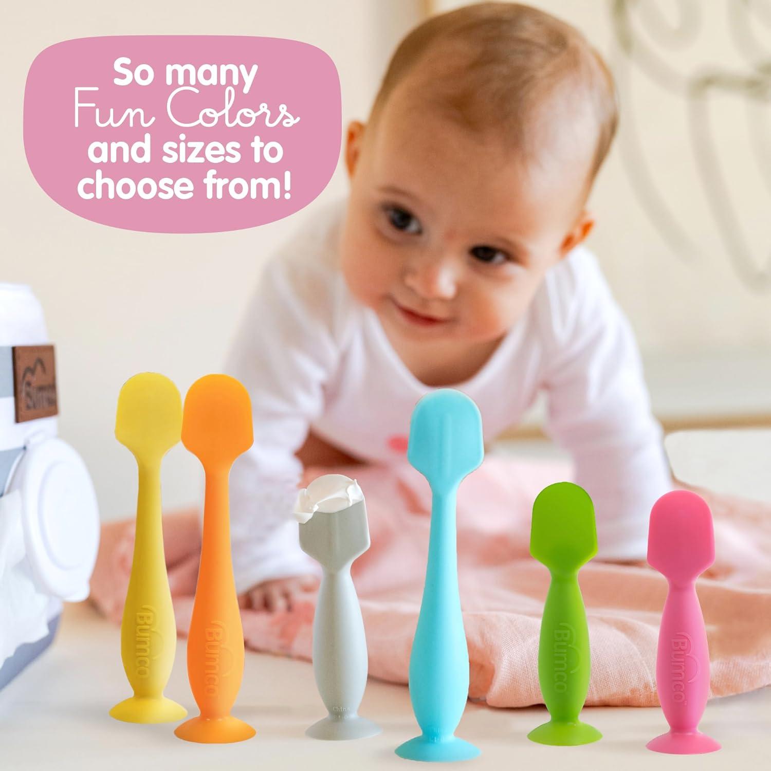 Bumco Baby Bum Brush + Mini Espátula para Pañales - Silicona BPA-Free