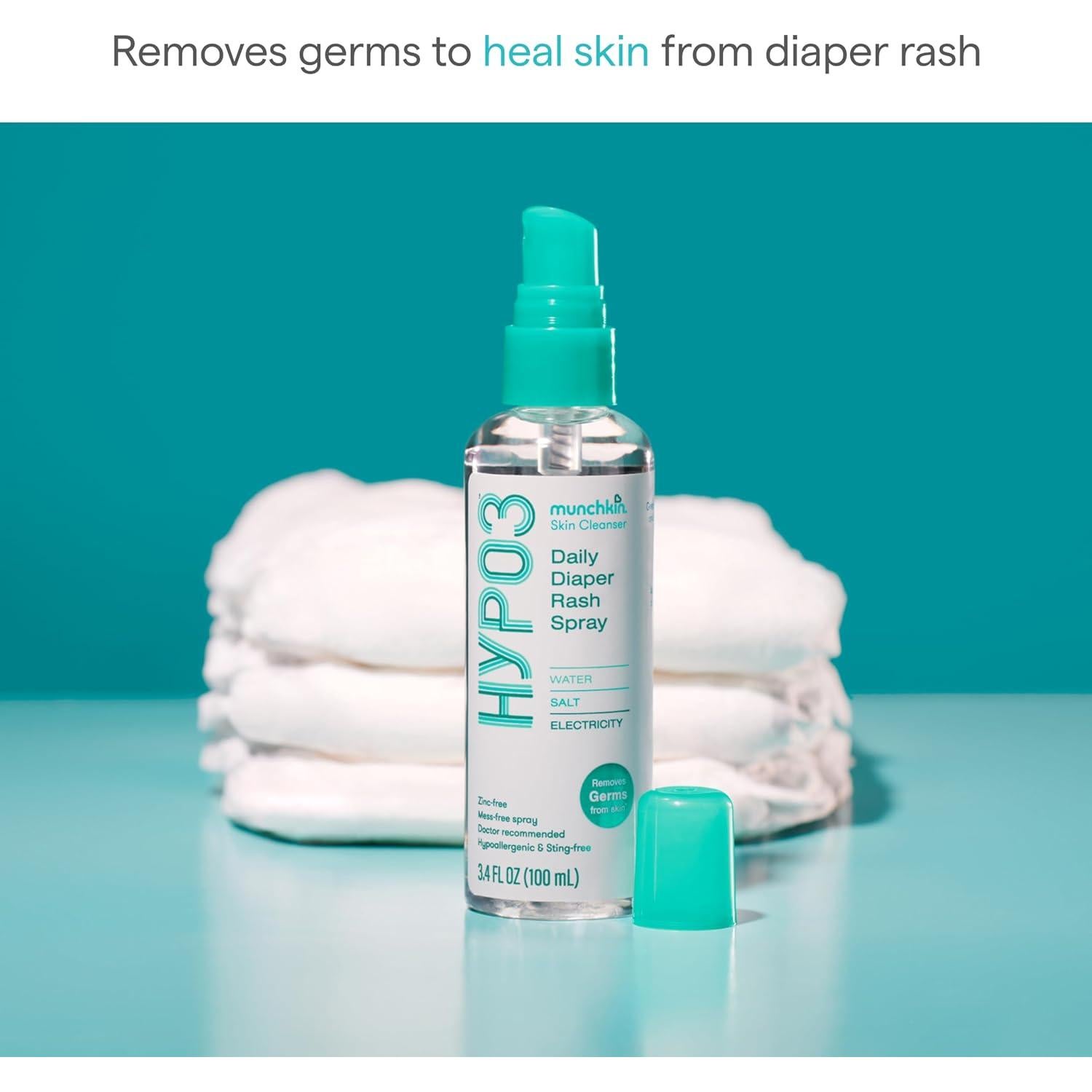 Spray HYP03 Munchkin 100ml para Irritación de Pañal y Eccema