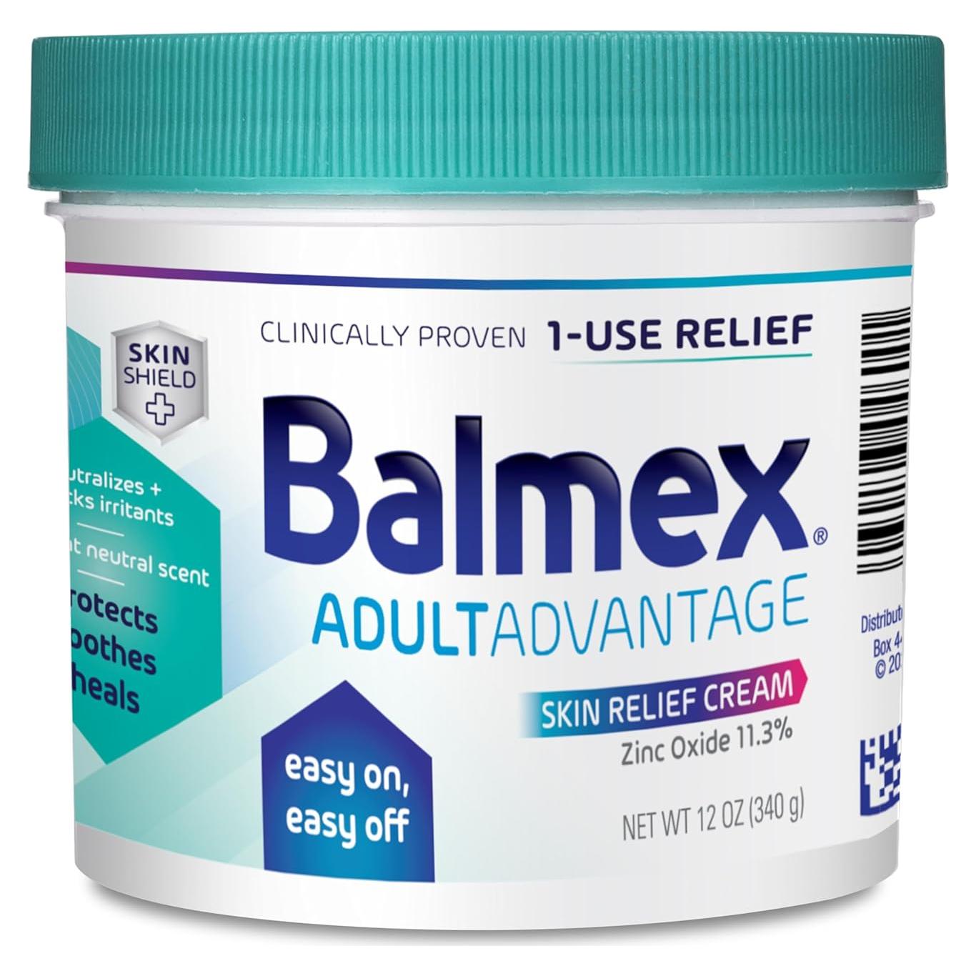 Crema Barrera Balmex para Alivio de Erupciones 340g