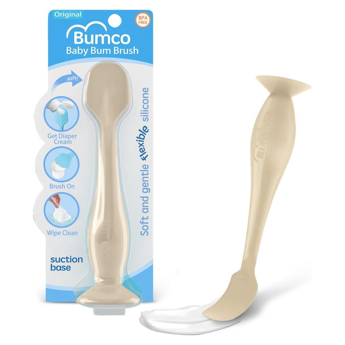 Espátula para Crema de Pañal Bumco - Silicona Libre de BPA