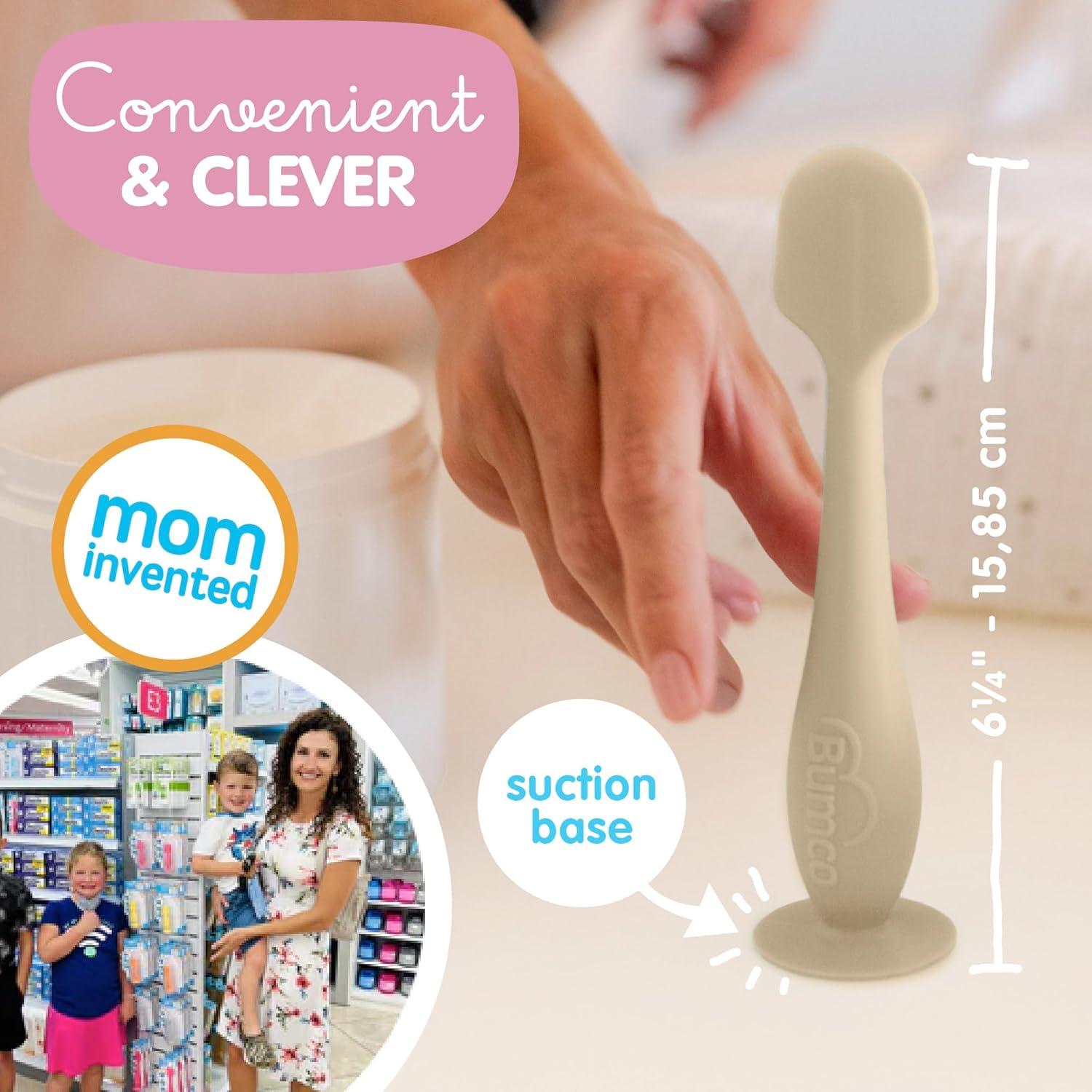 Espátula para Crema de Pañal Bumco - Silicona Libre de BPA