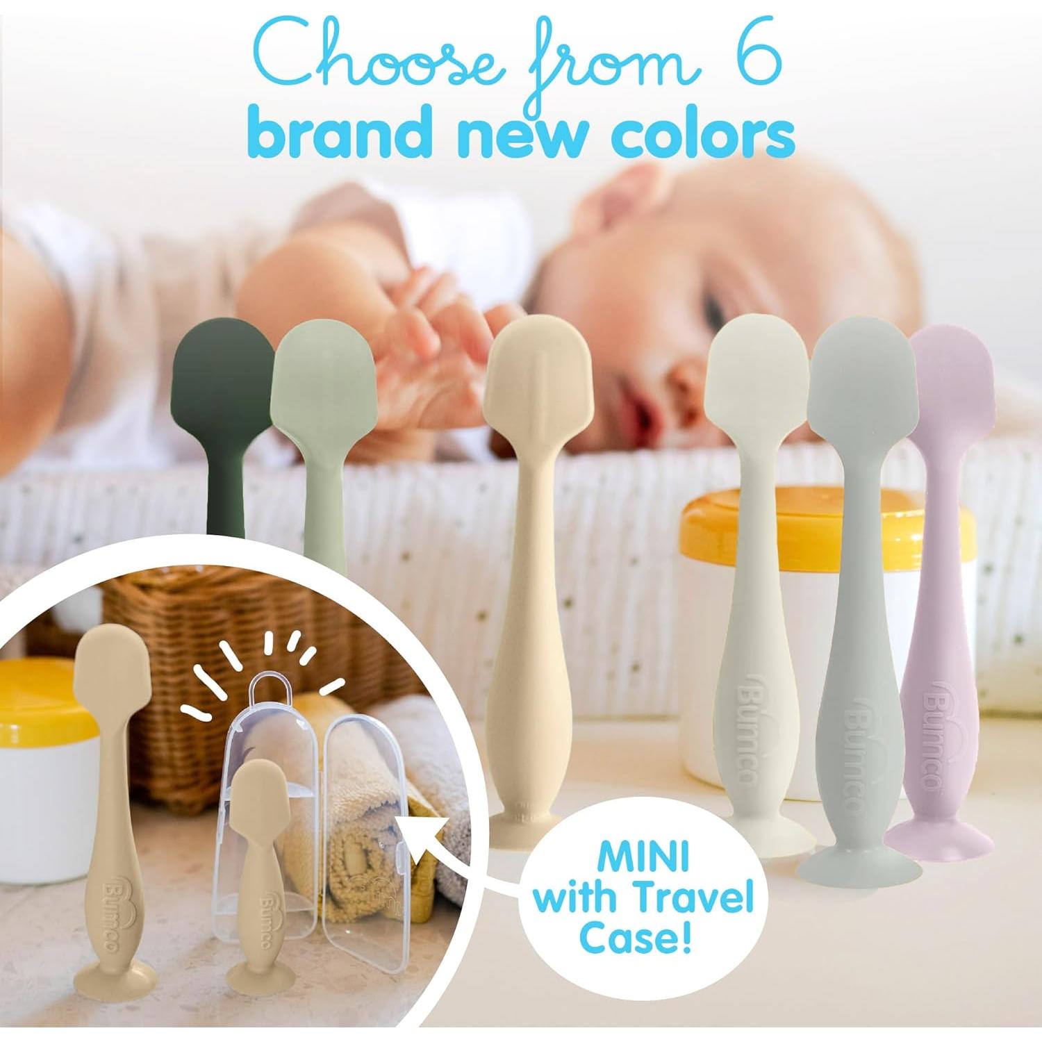 Espátula para Crema de Pañal Bumco - Silicona Libre de BPA