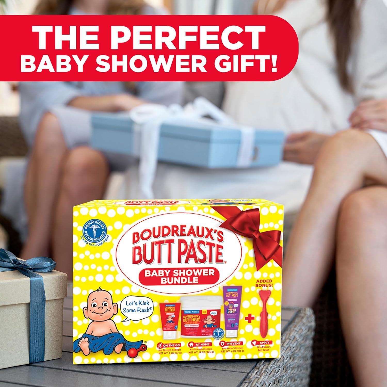 Kit de Regalo Baby Shower Boudreaux's Butt Paste - 3 Esenciales