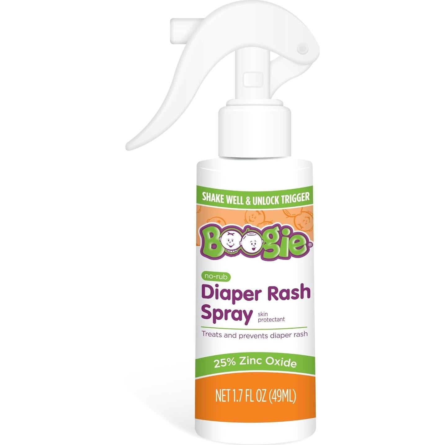 Spray para Erupciones de Pañal Boogie 1.7 oz - Sin Frotar