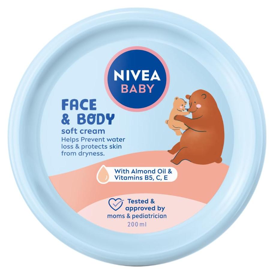 Crema Suave Nivea Baby 200 ml - Hidratación para Bebés