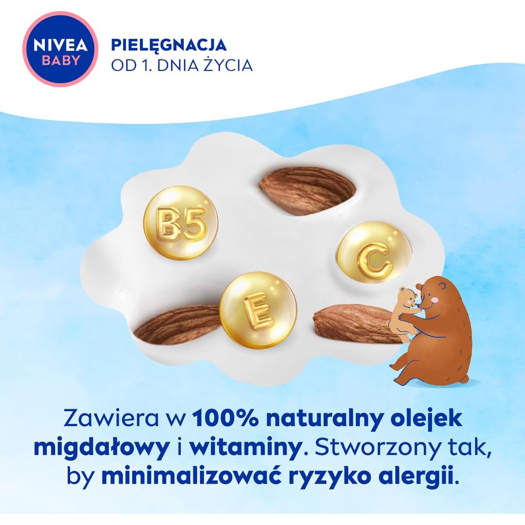 Crema Suave Nivea Baby 200 ml - Hidratación para Bebés