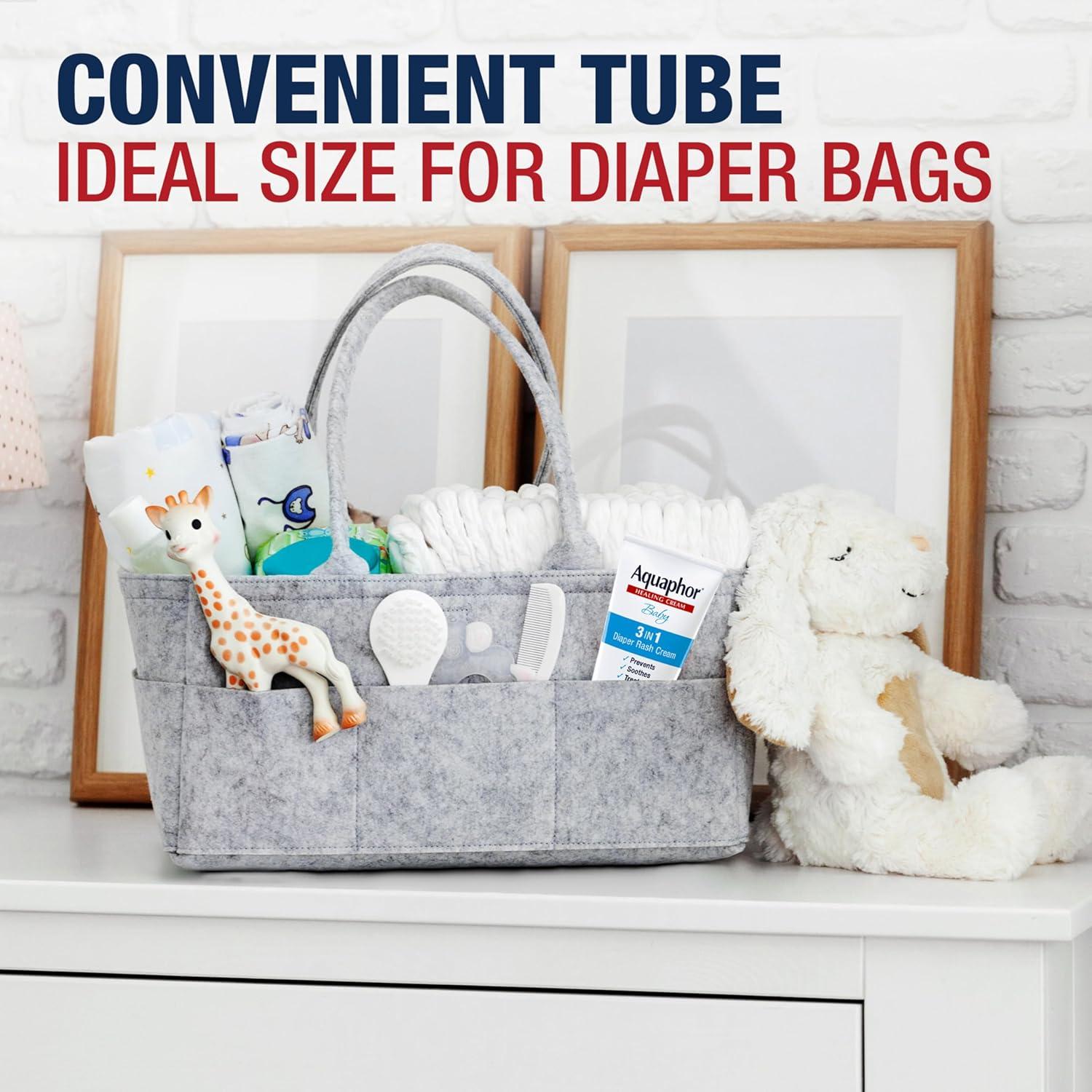 Crema para Erupciones de Pañal Aquaphor Baby 3 en 1 3 Tubos