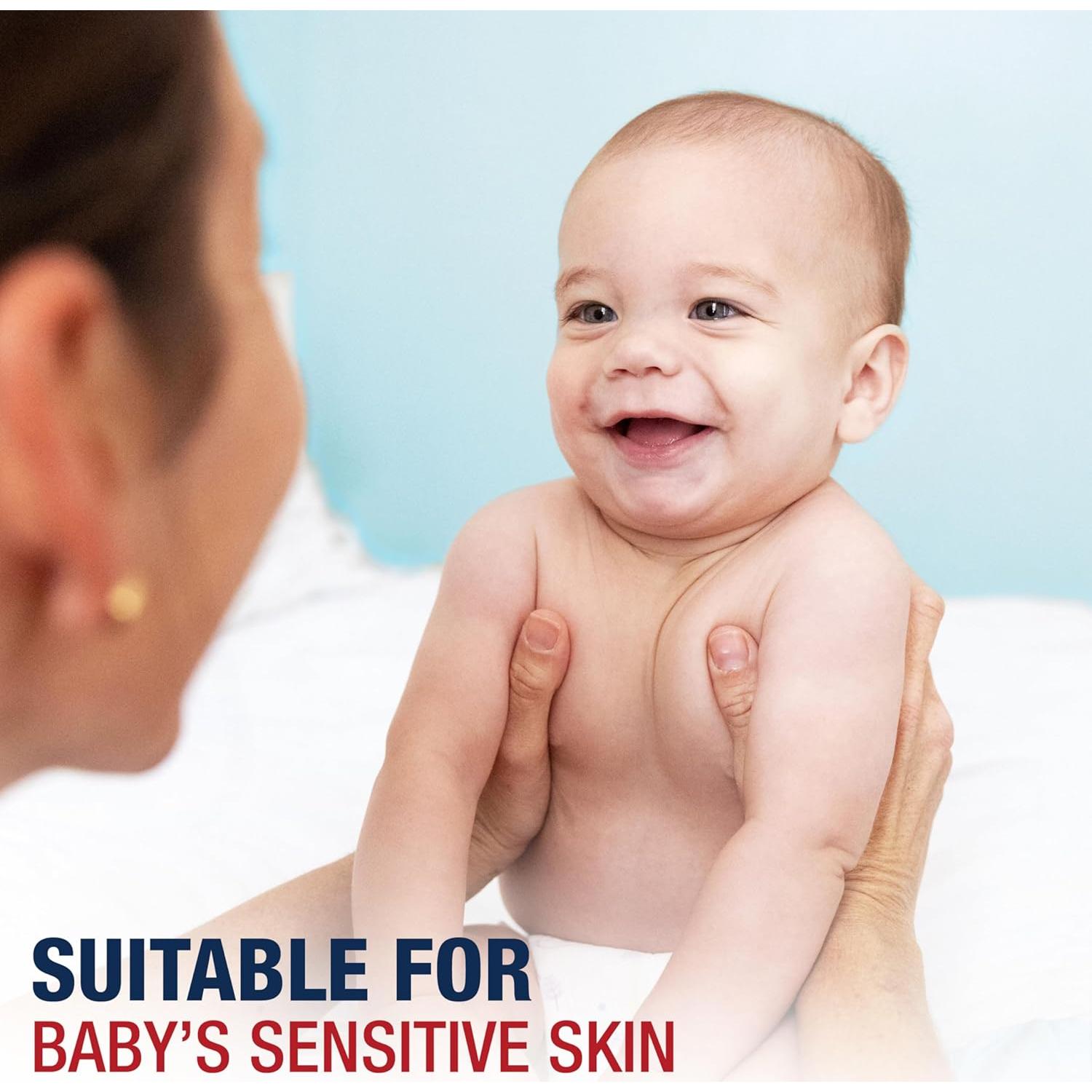 Crema para Erupciones de Pañal Aquaphor Baby 3 en 1 3 Tubos