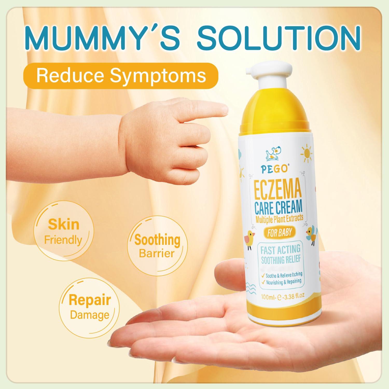 Crema para Eccema Infantil AOAO 100ml - Hipoalergénica y Nutritiva