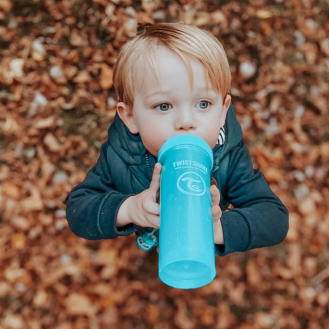 Botella Anti-Cólicos Twistshake 260ml con Contenedor y Tetina