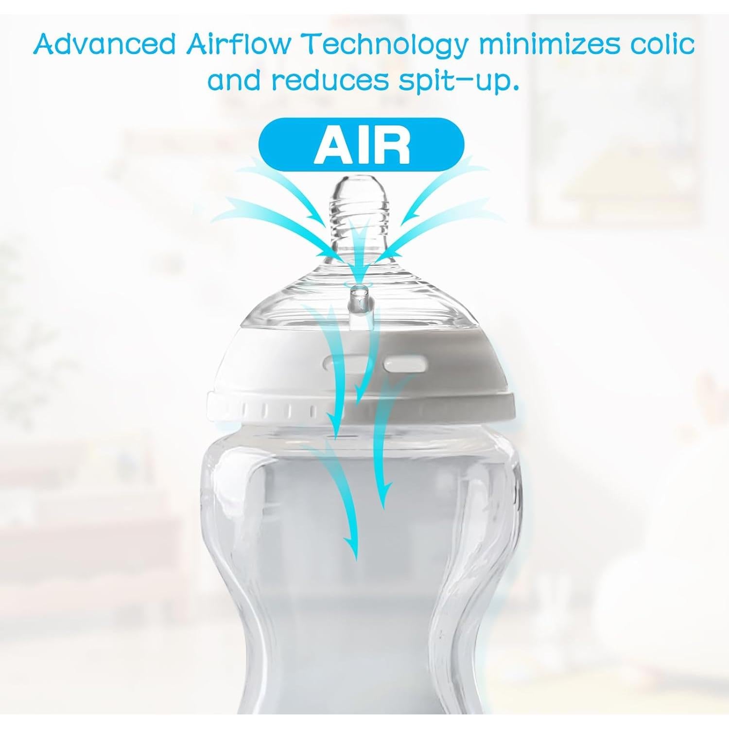 Chupetes de Silicona Anti-Cólicos 4 Unidades Natural Start 6m+