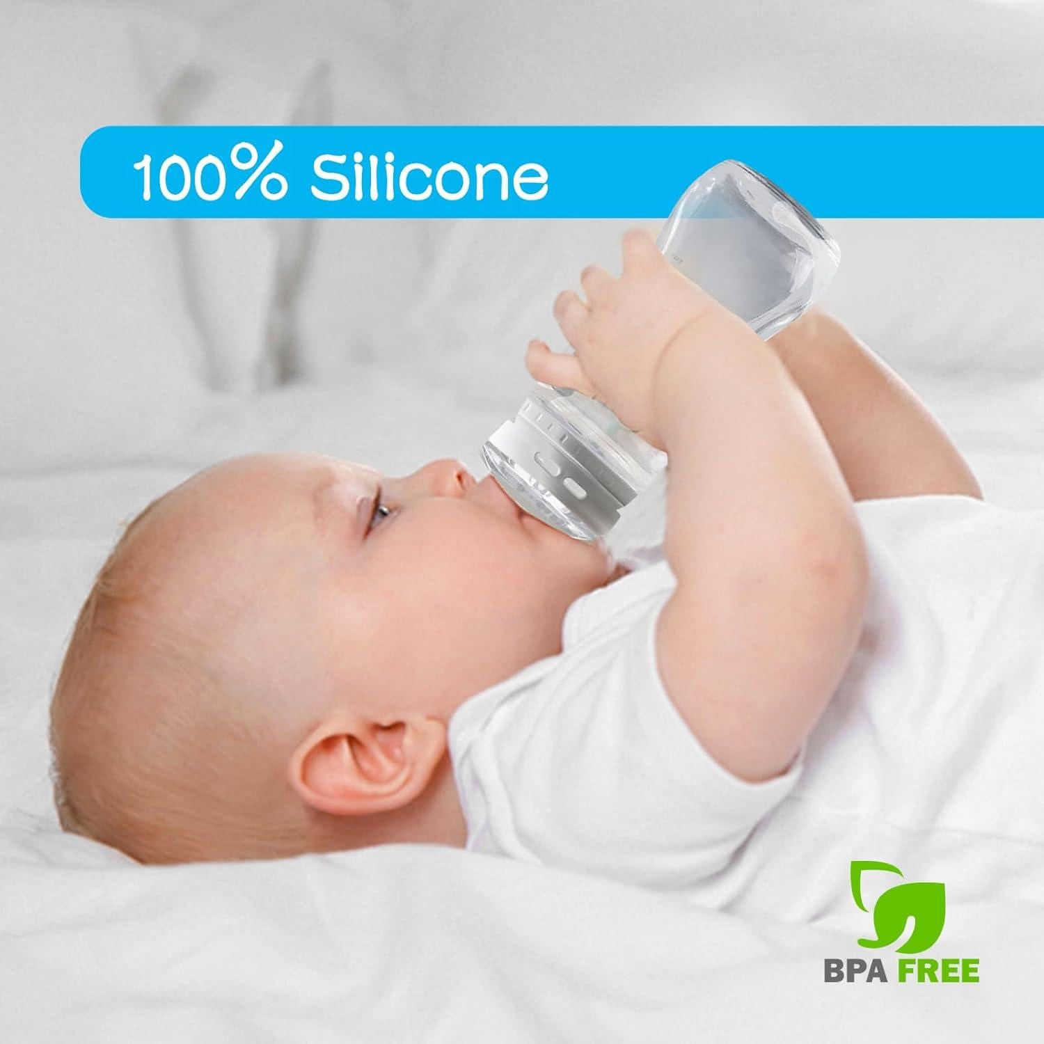 Chupetes de Silicona Anti-Cólicos 4 Unidades Natural Start 6m+