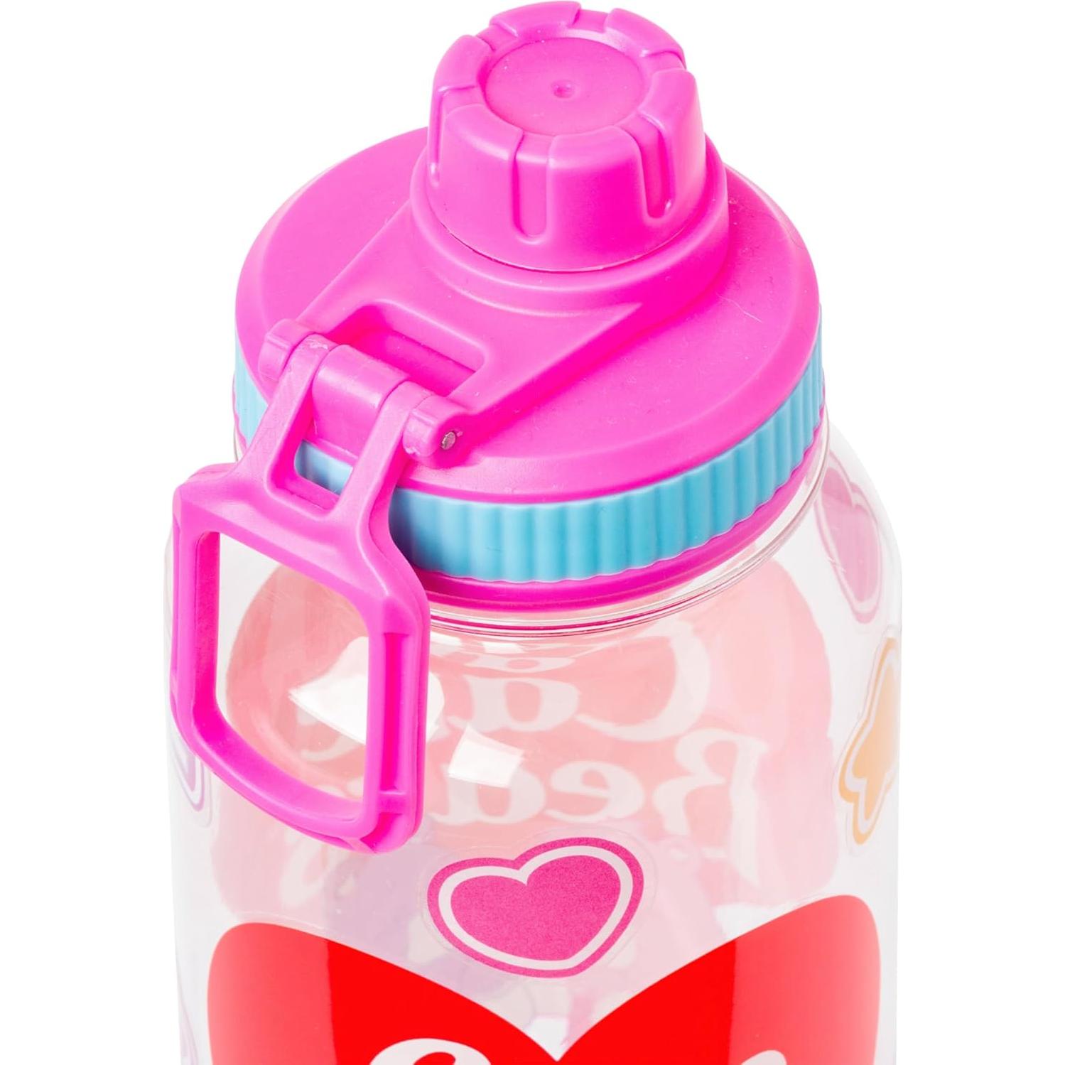 Botella de Plástico Silver Buffalo Care Bears 0.95L con Stickers