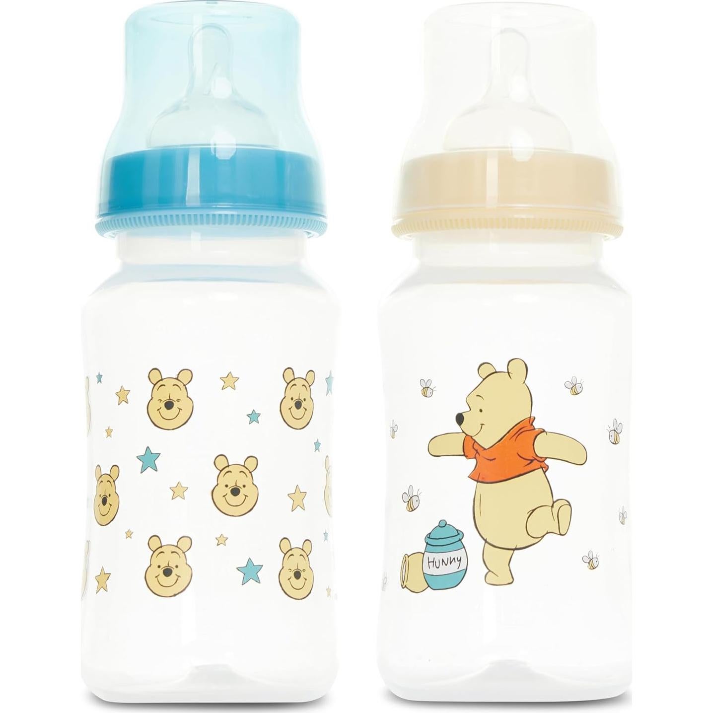 Juego de Biberones y Chupetes Disney Baby - 2 Biberones 325ml + 2 Chupetes Ortodónticos