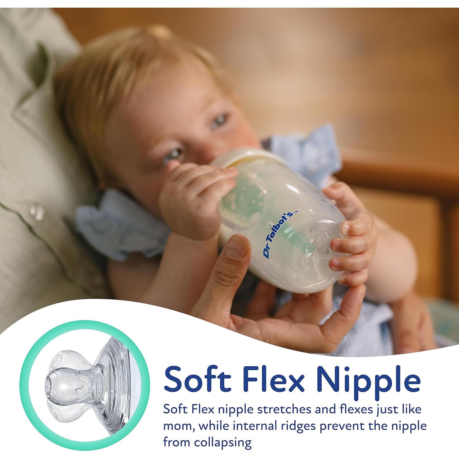 Botellas Anticólicos Dr. Talbot 270 mL - 2 Pack para Bebés