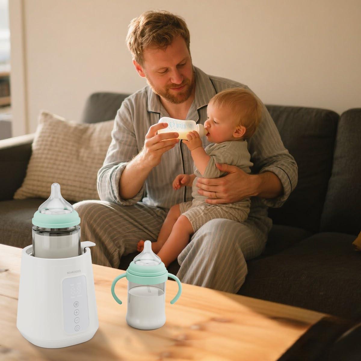 Calentador de Biberones 5 en 1 Digital para Bebés - Rápido y Multifuncional