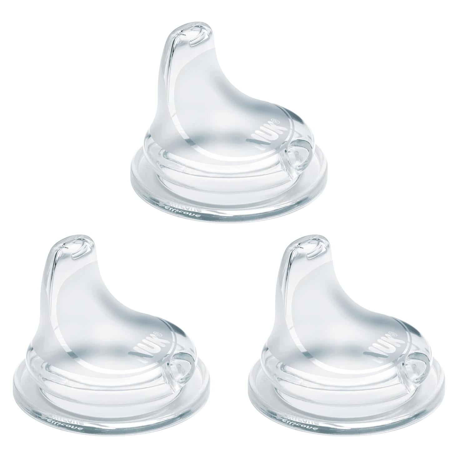 Repuesto de Boquilla de Silicona NUK para Tazas - Paquete de 3