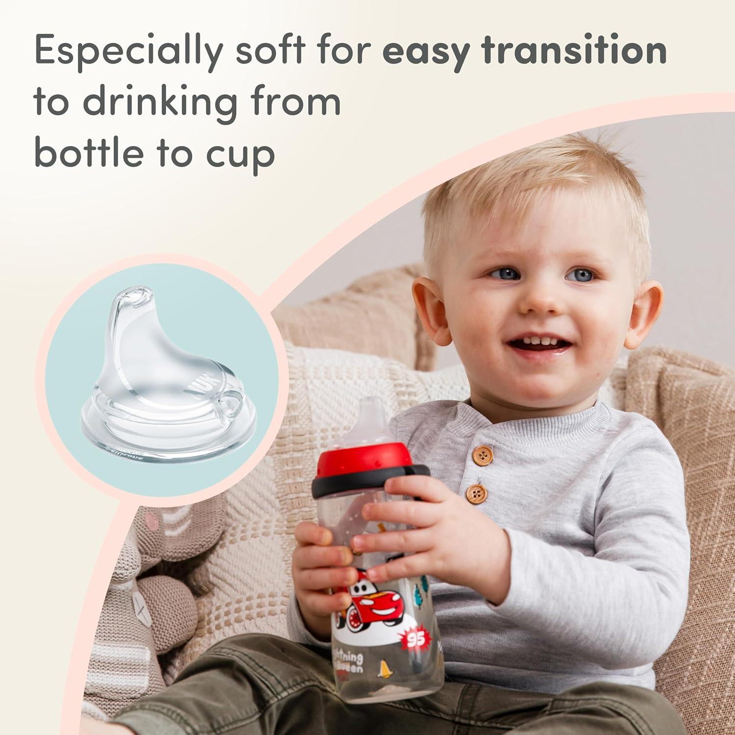 Repuesto de Boquilla de Silicona NUK para Tazas - Paquete de 3