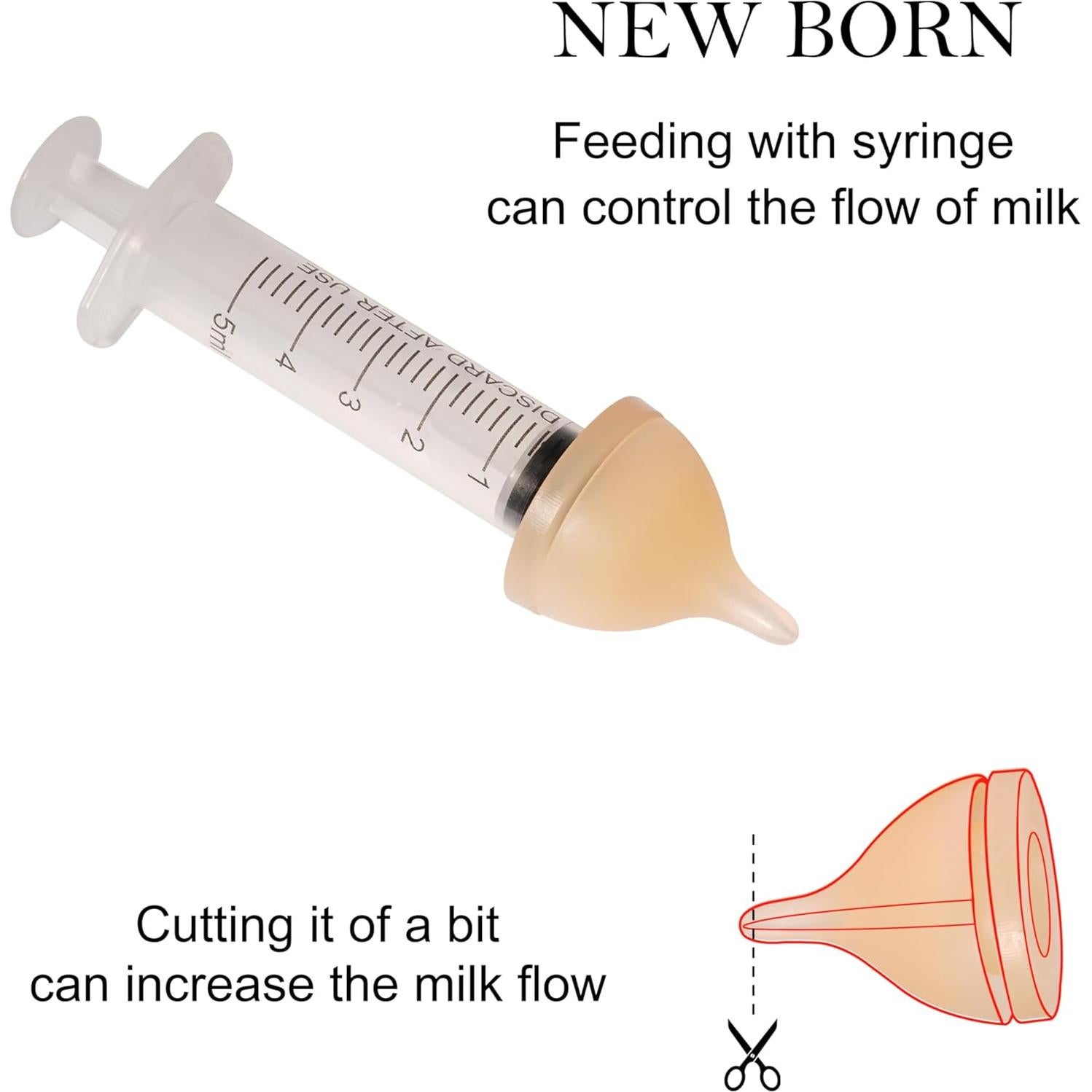 Botella de Alimentación 60ml para Gatitos Dongdong Pet