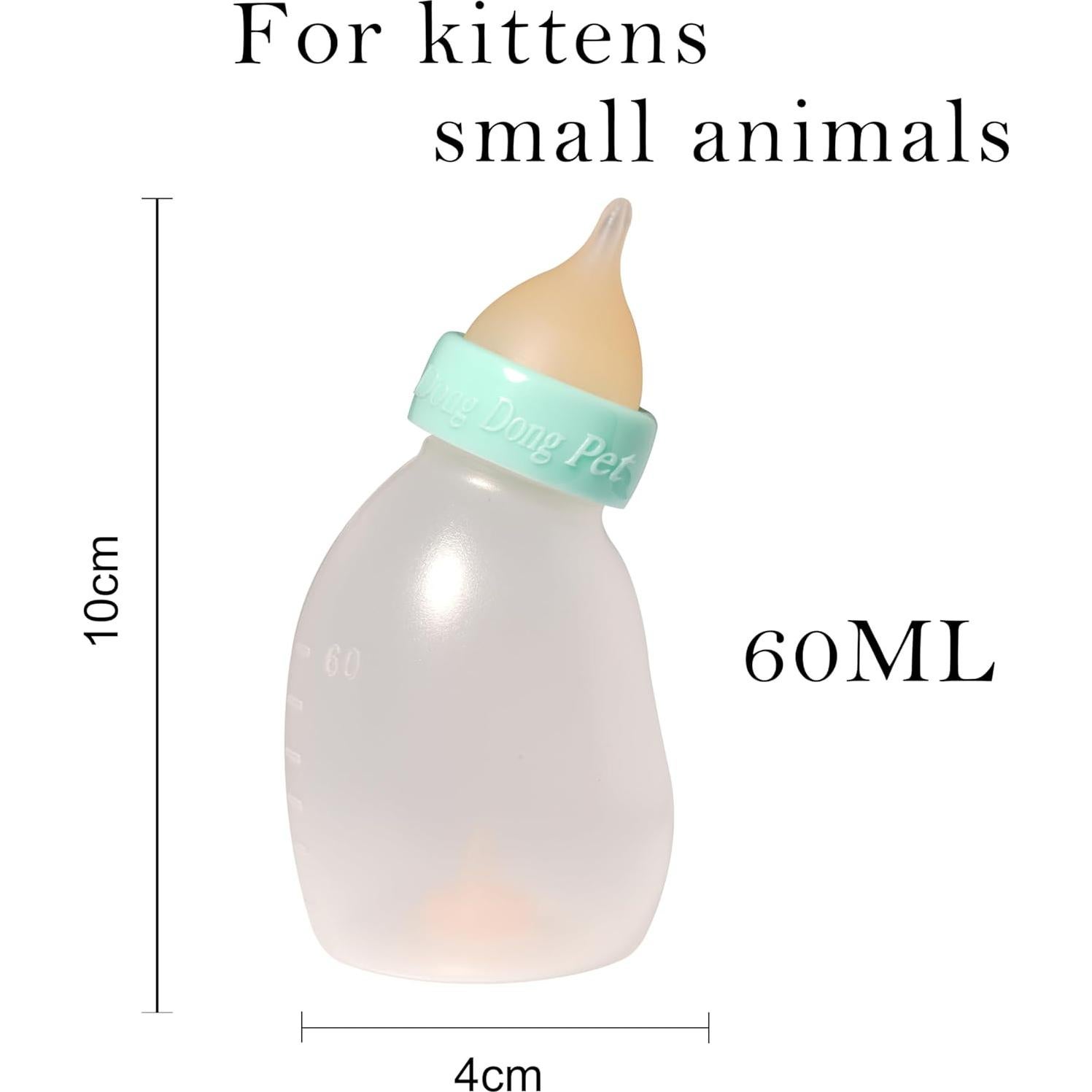 Botella de Alimentación 60ml para Gatitos Dongdong Pet
