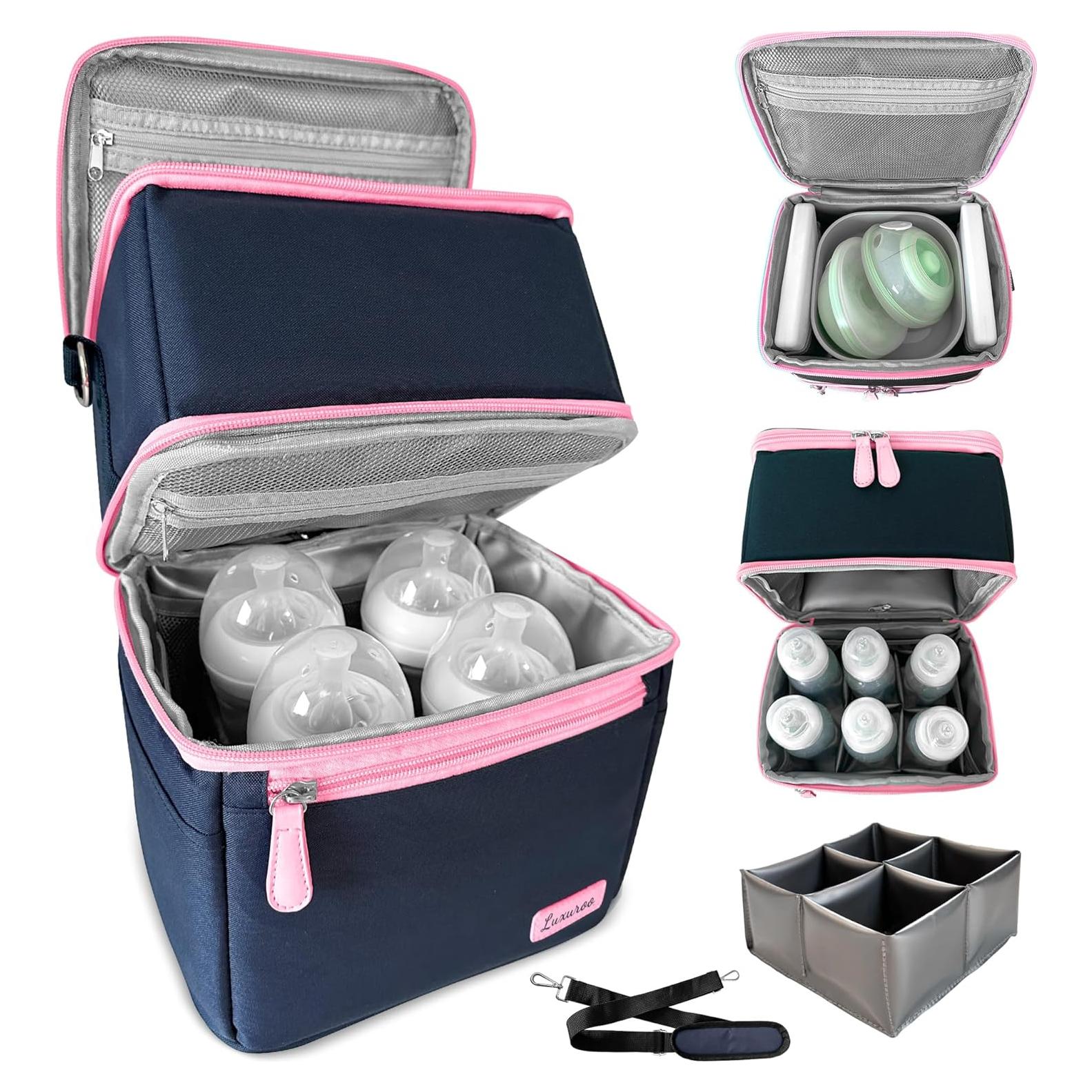 Bolsa Enfriadora de Leche Materna Luxuroo COOL 17.78x20.32cm