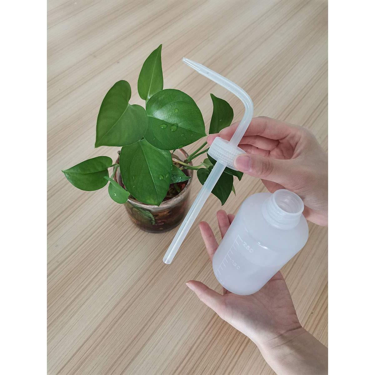 Botella de Lavado Valchoose 250ml a Prueba de Fugas Blanca