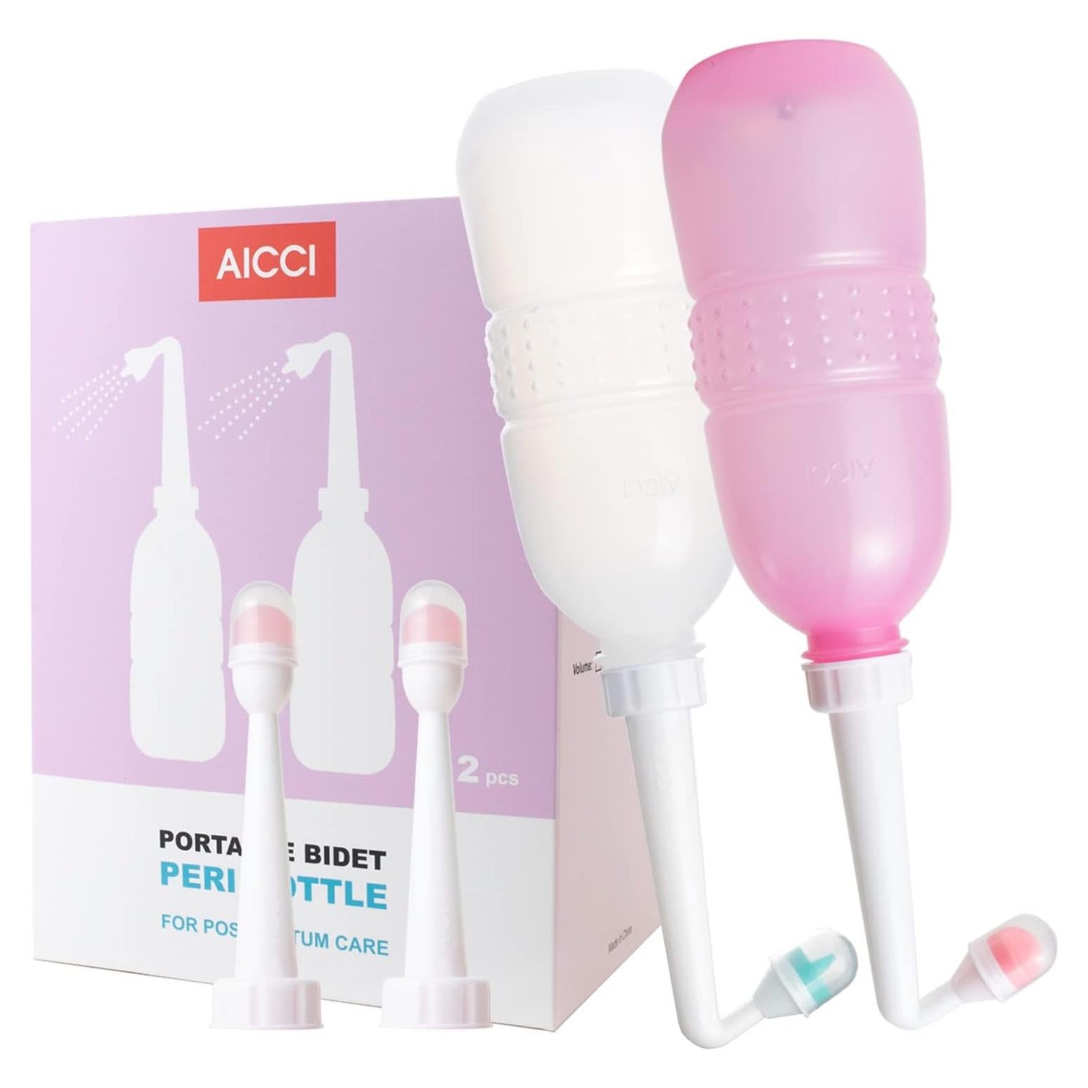 Paquete de 2 Botellas Peri aicci 500ml para Cuidado Postparto